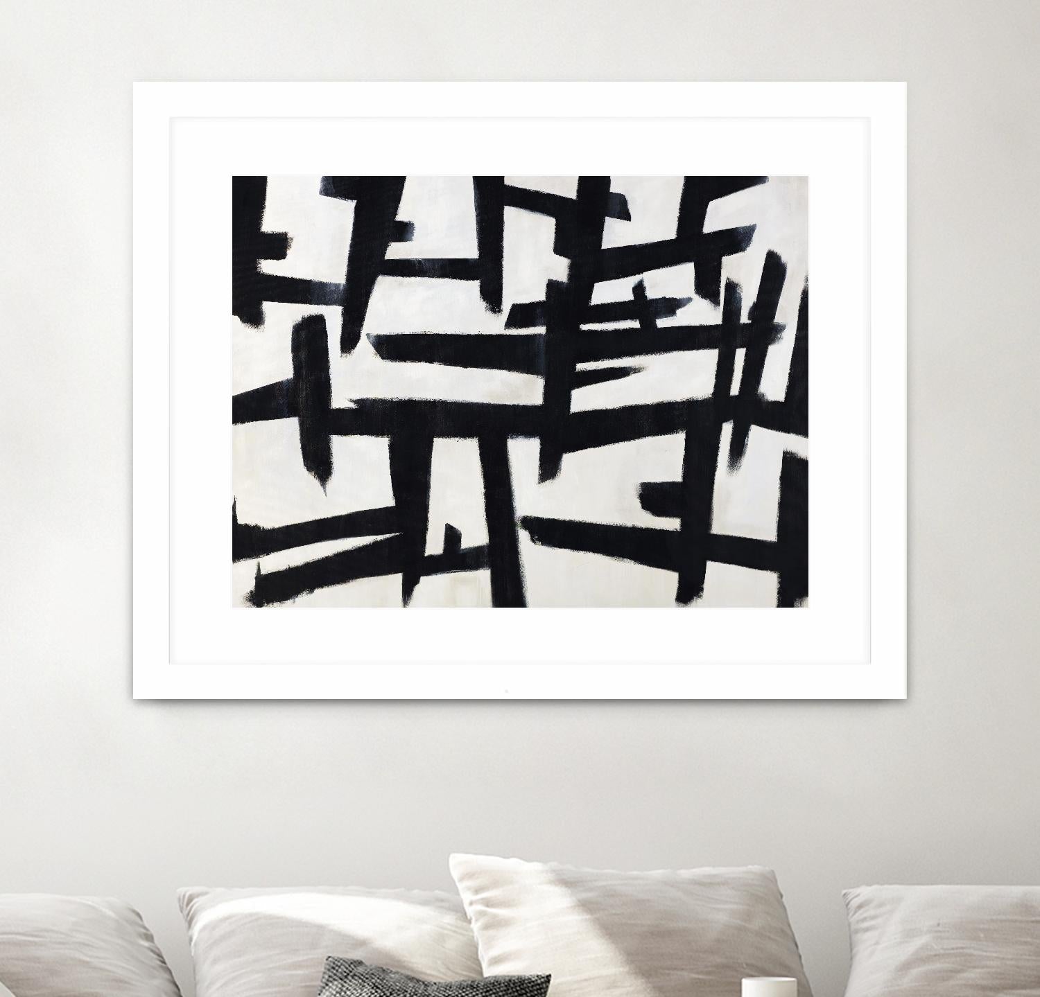 Native Maze by Daleno Art on GIANT ART - white abstract abstract