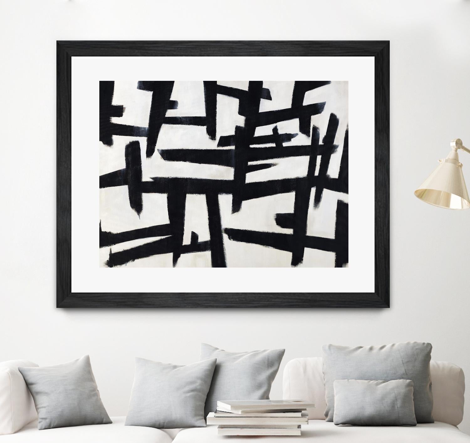 Native Maze by Daleno Art on GIANT ART - white abstract abstract