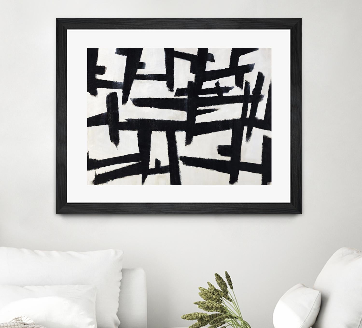 Native Maze by Daleno Art on GIANT ART - white abstract abstract