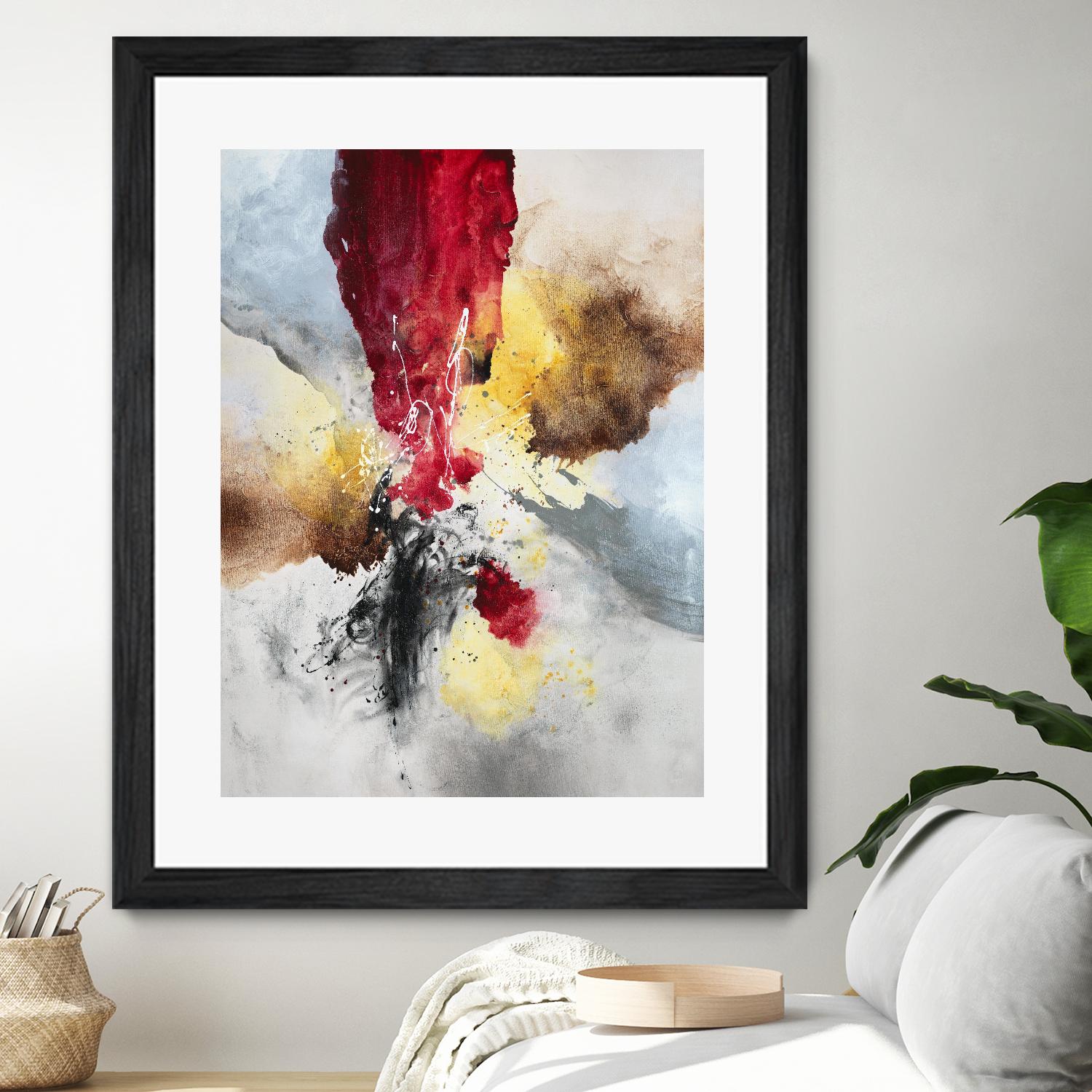 Subversion by Daleno Art on GIANT ART - red abstract abstrait