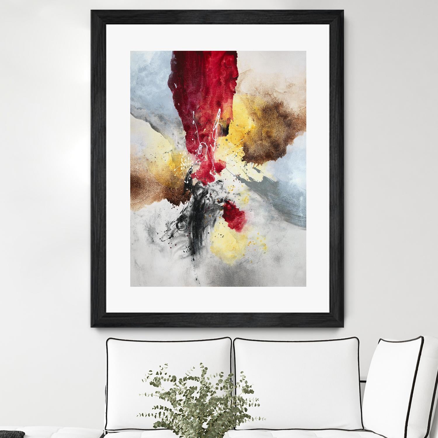 Subversion by Daleno Art on GIANT ART - red abstract abstrait