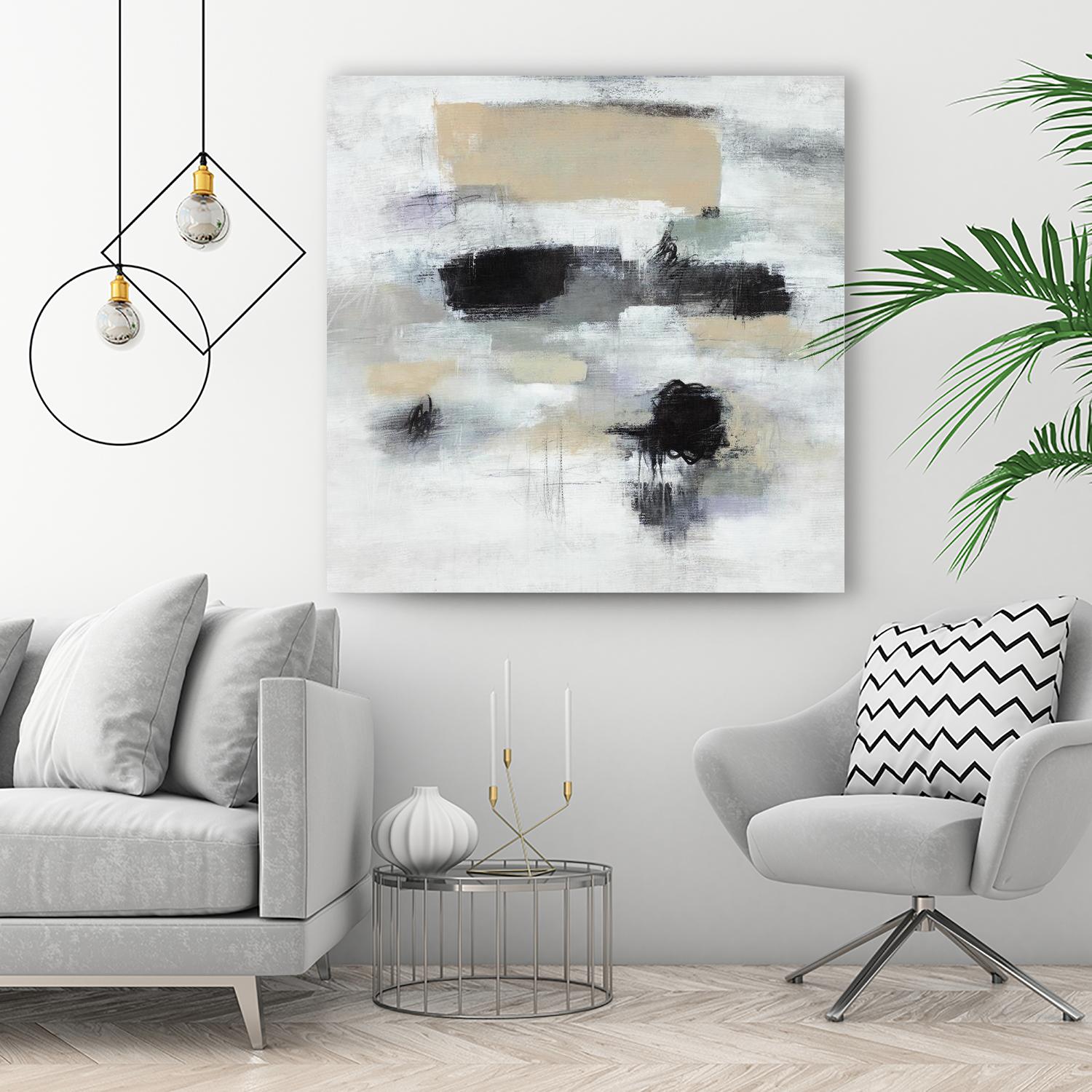 Join Forces by Daleno Art on GIANT ART - beige abstract