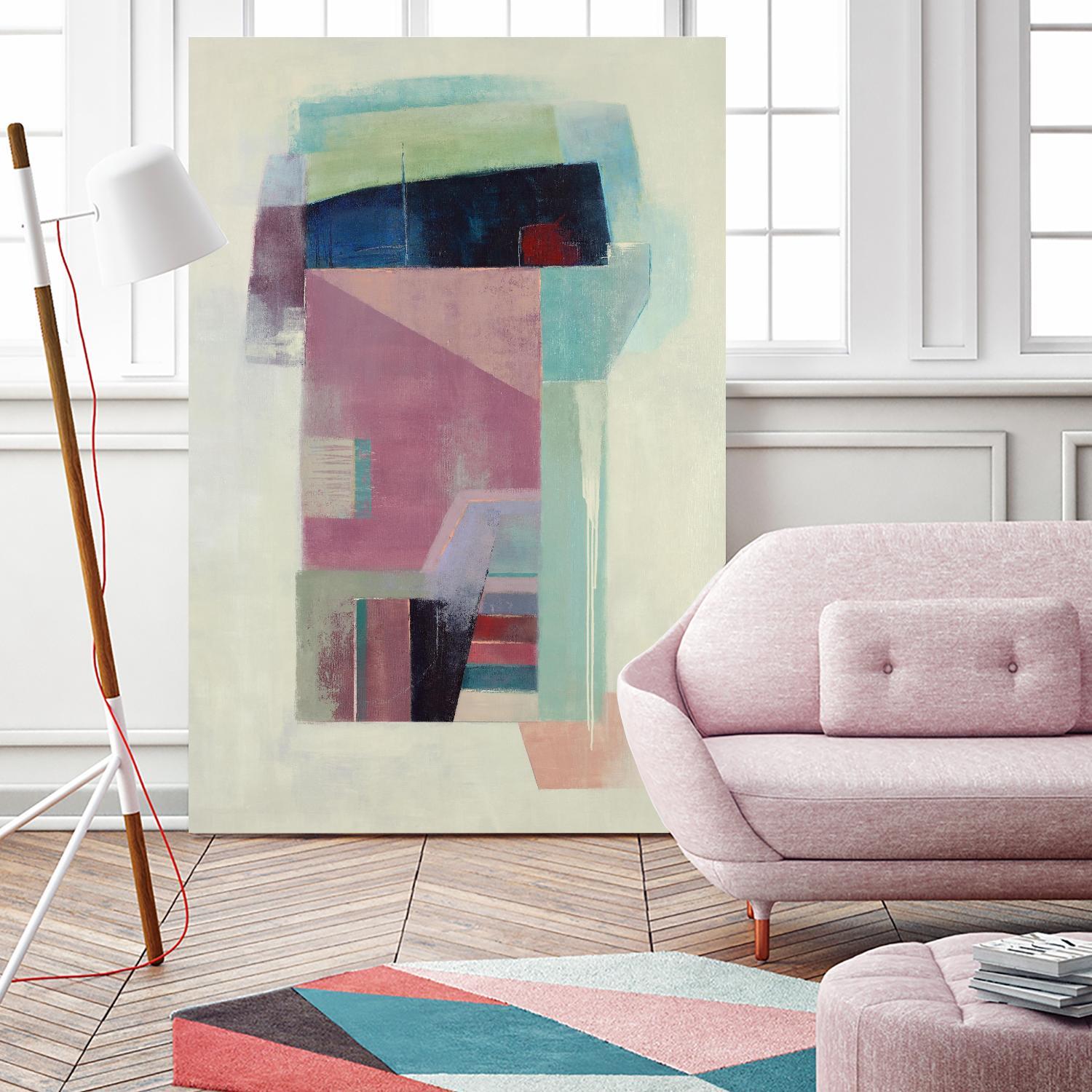 Specific Structures by Daleno Art on GIANT ART - red abstract abstrait