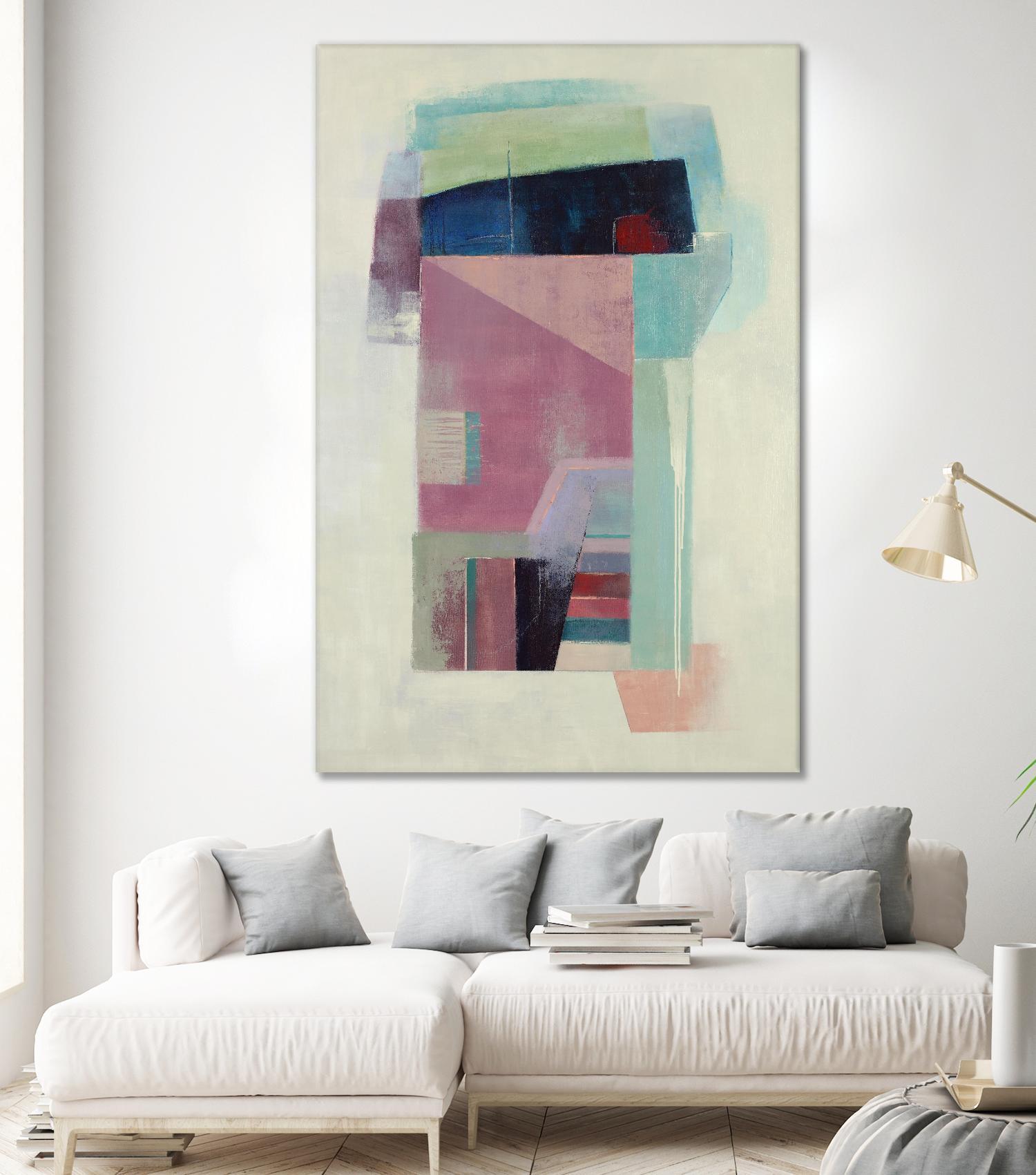 Specific Structures by Daleno Art on GIANT ART - red abstract abstrait