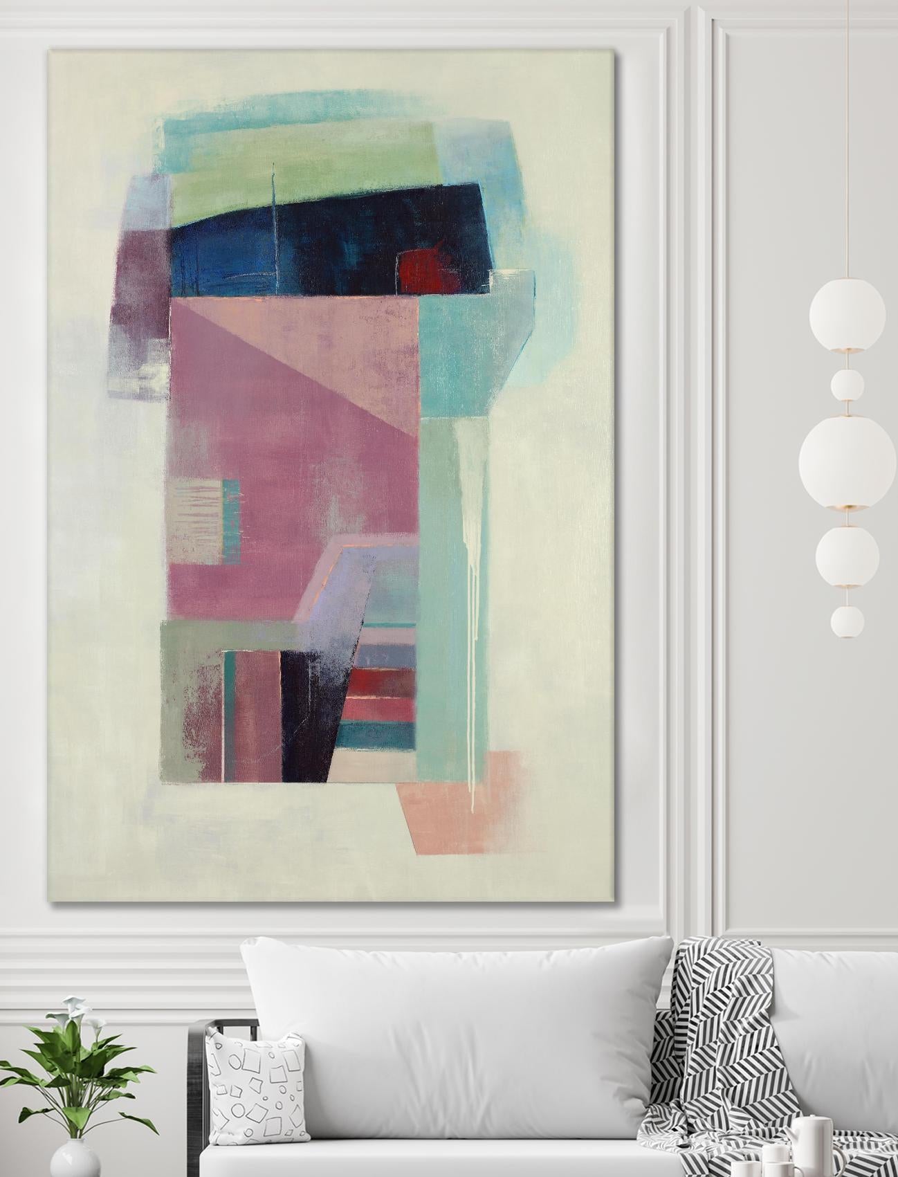 Specific Structures by Daleno Art on GIANT ART - red abstract abstrait