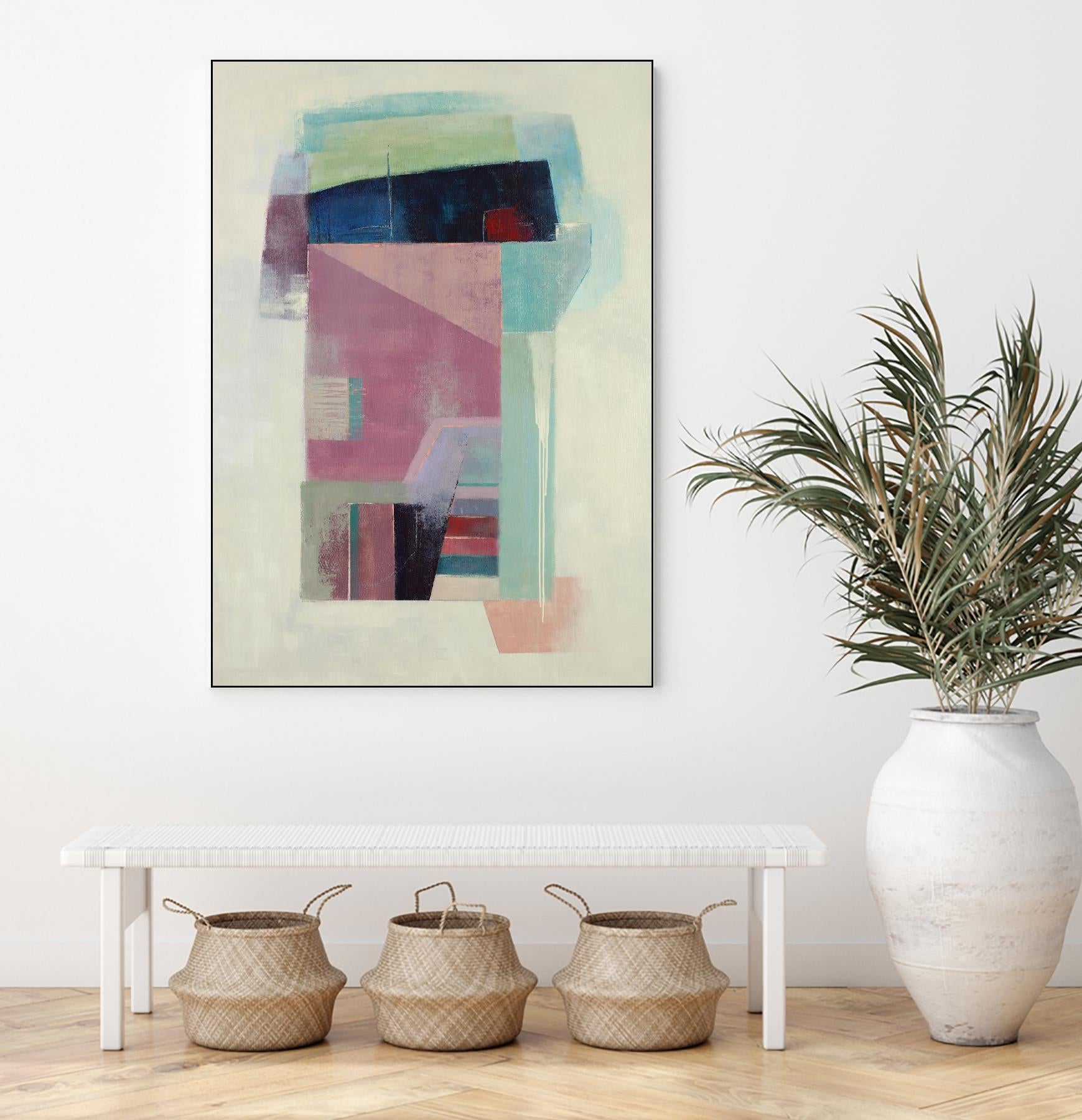 Specific Structures by Daleno Art on GIANT ART - red abstract abstrait