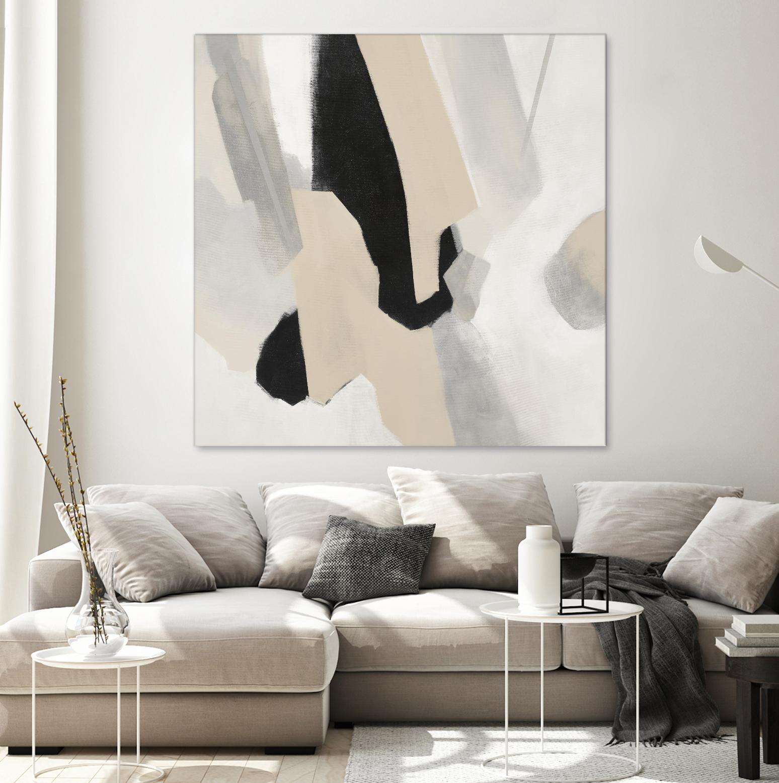 Dynamic Concourse II by Daleno Art on GIANT ART - beige abstract abstrait