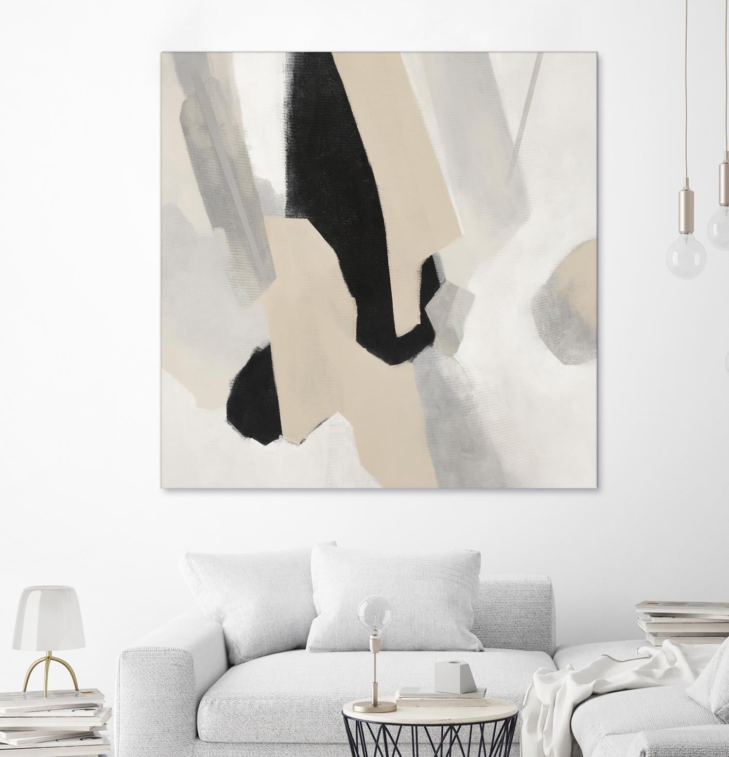 Dynamic Concourse II by Daleno Art on GIANT ART - beige abstract abstrait