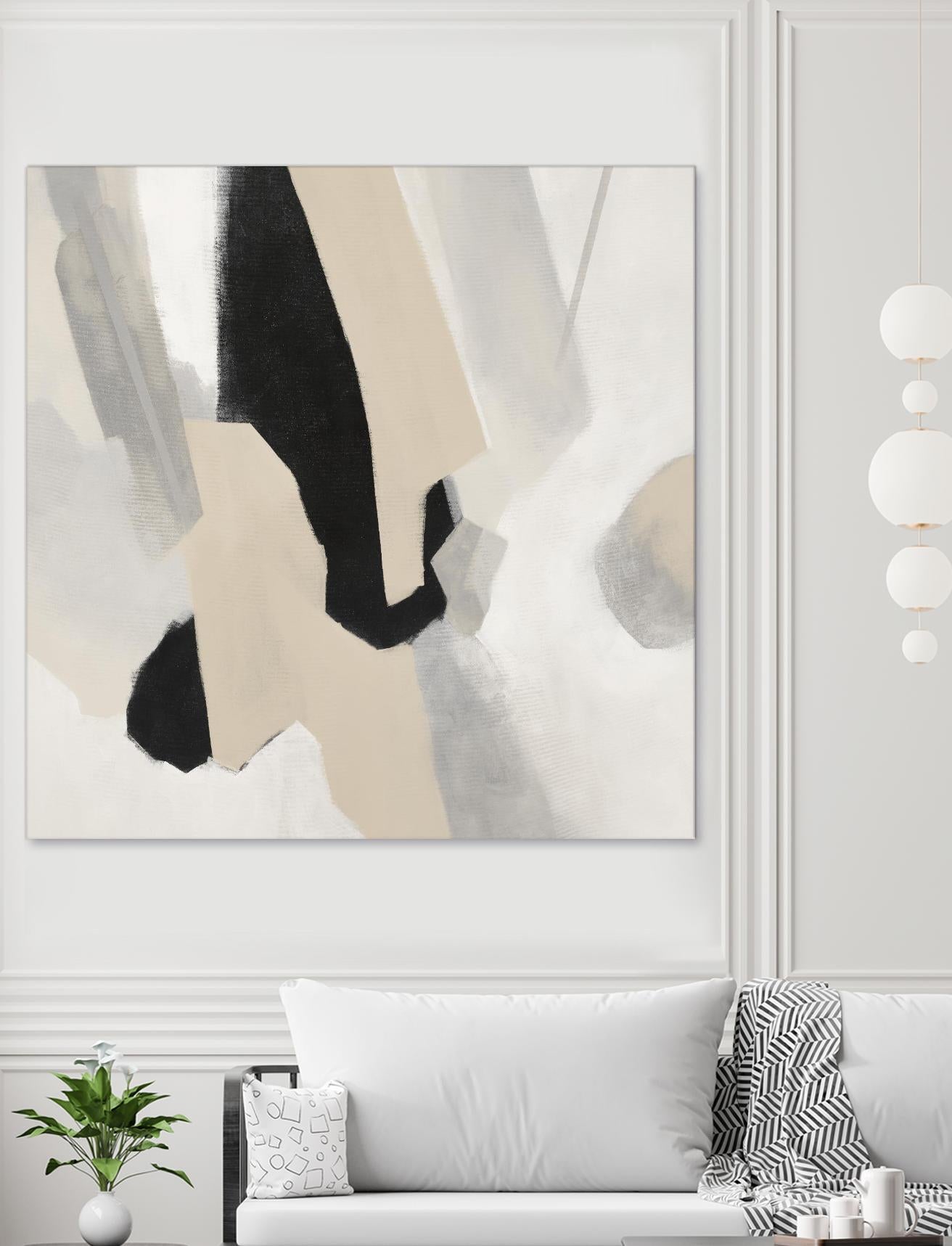 Dynamic Concourse II by Daleno Art on GIANT ART - beige abstract abstrait