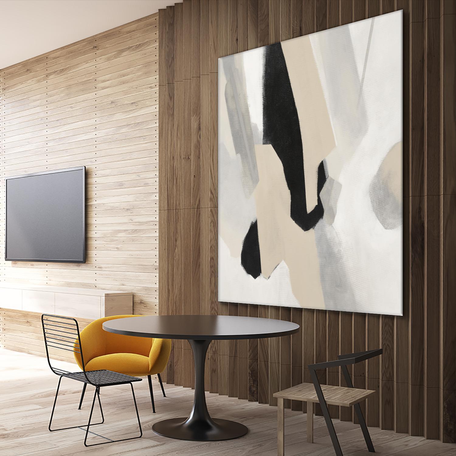 Dynamic Concourse II by Daleno Art on GIANT ART - beige abstract abstrait
