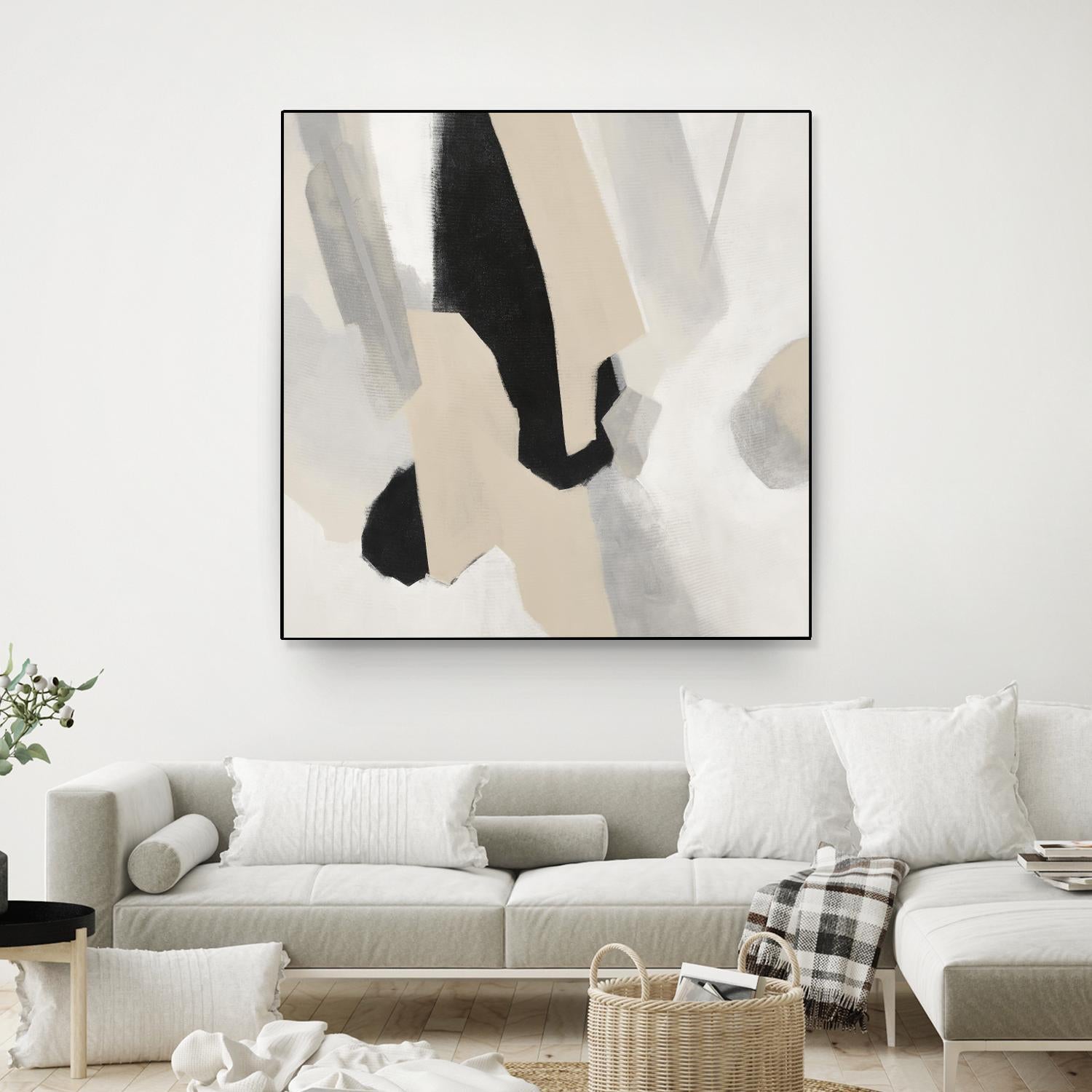 Dynamic Concourse II by Daleno Art on GIANT ART - beige abstract abstrait