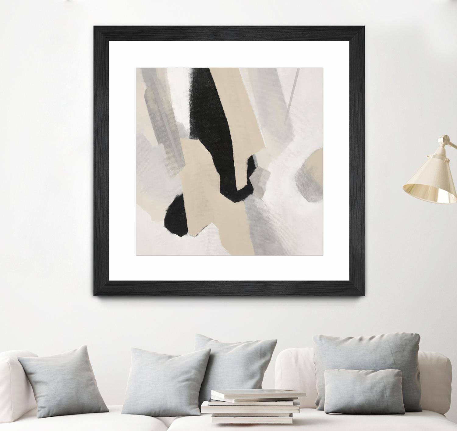 Dynamic Concourse II by Daleno Art on GIANT ART - beige abstract abstrait