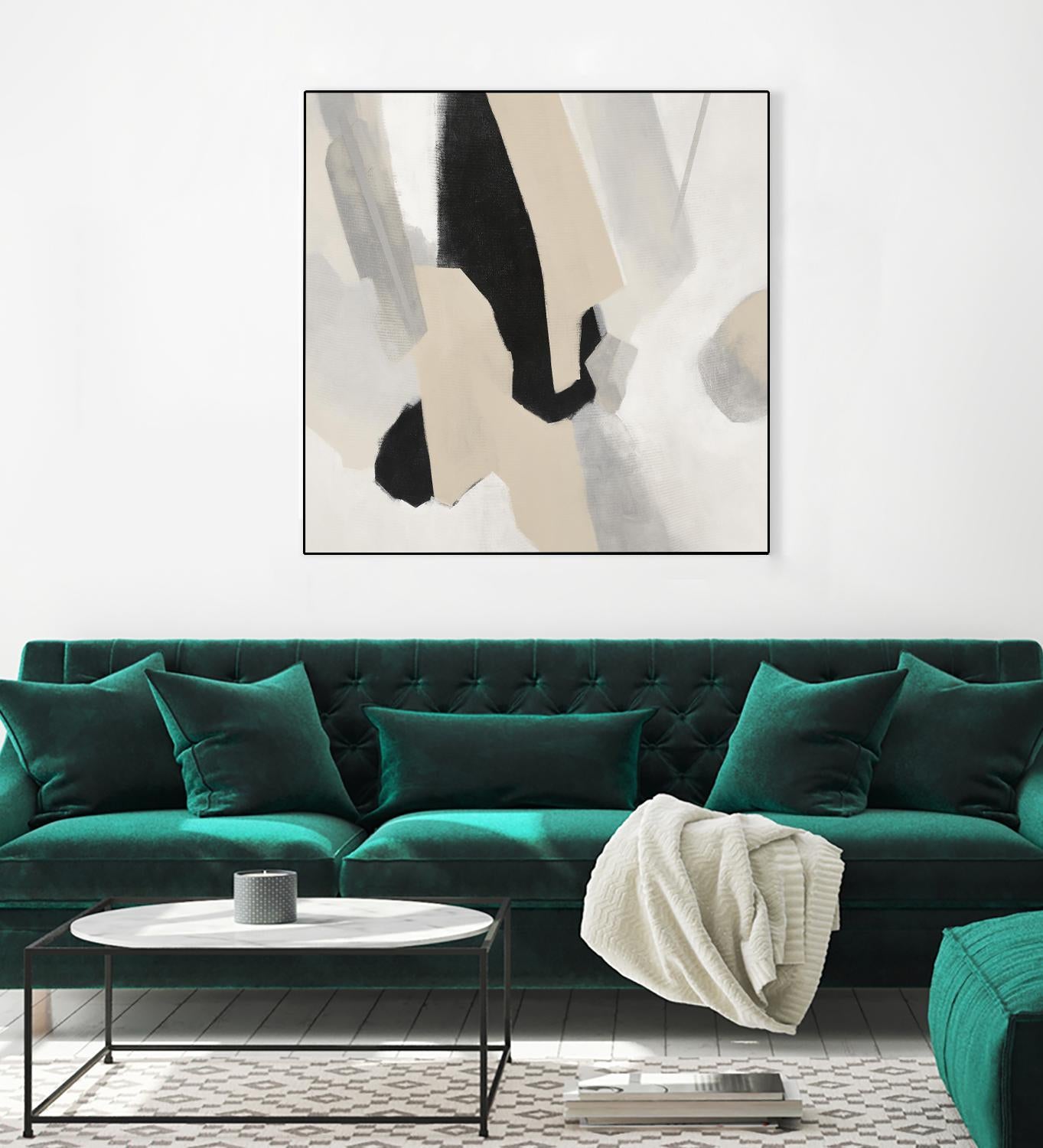 Dynamic Concourse II by Daleno Art on GIANT ART - beige abstract abstrait