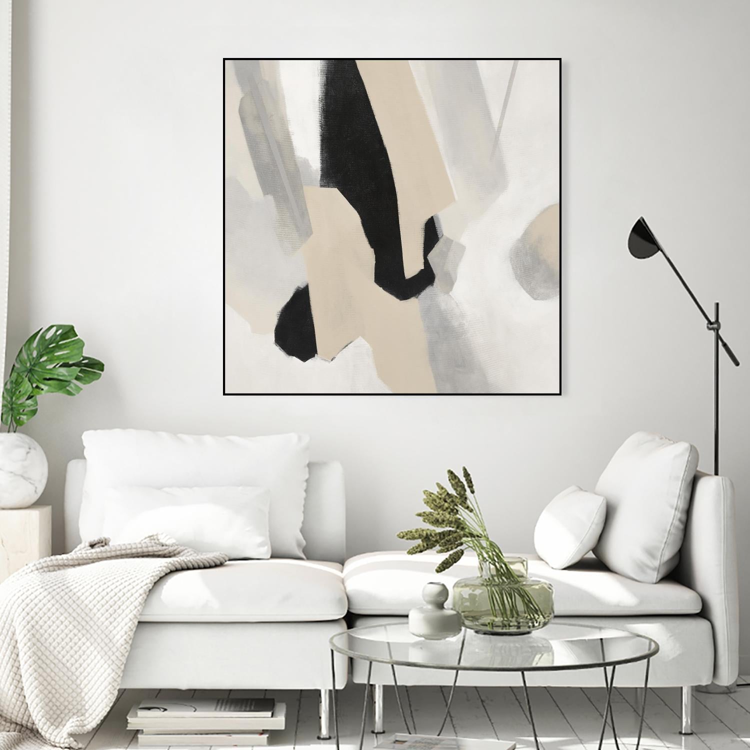 Dynamic Concourse II by Daleno Art on GIANT ART - beige abstract abstrait