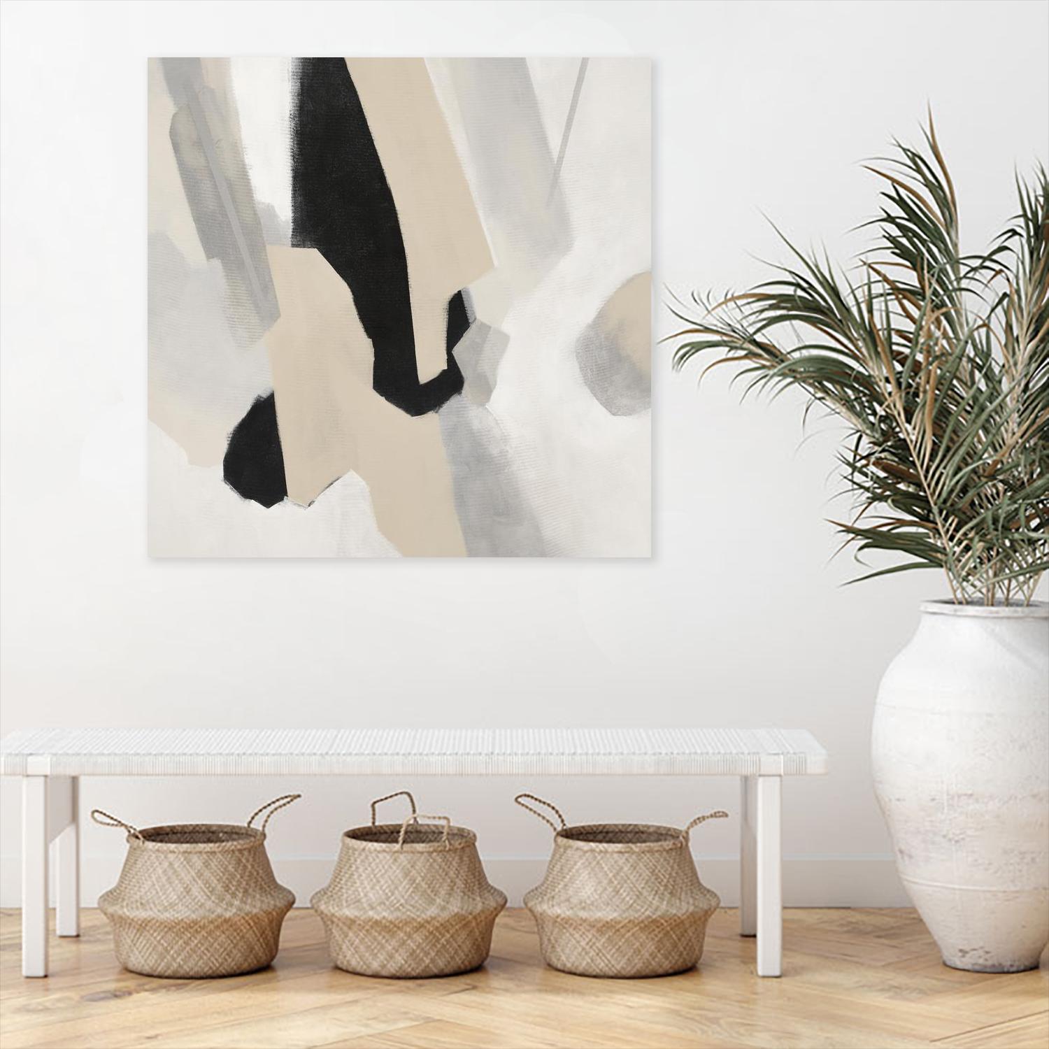 Dynamic Concourse II by Daleno Art on GIANT ART - beige abstract abstrait