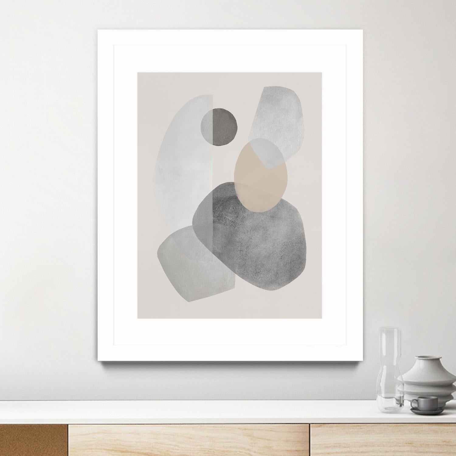 Pour Out by Daleno Art on GIANT ART - beige abstract abstract