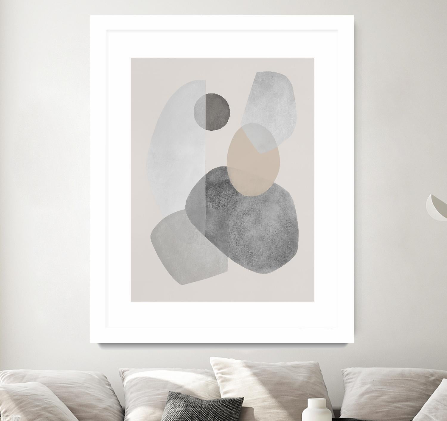 Pour Out by Daleno Art on GIANT ART - beige abstract abstract