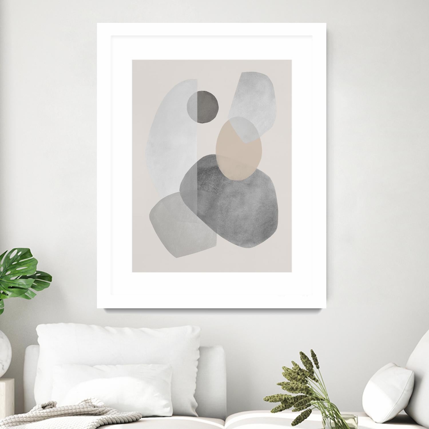 Pour Out by Daleno Art on GIANT ART - beige abstract abstract