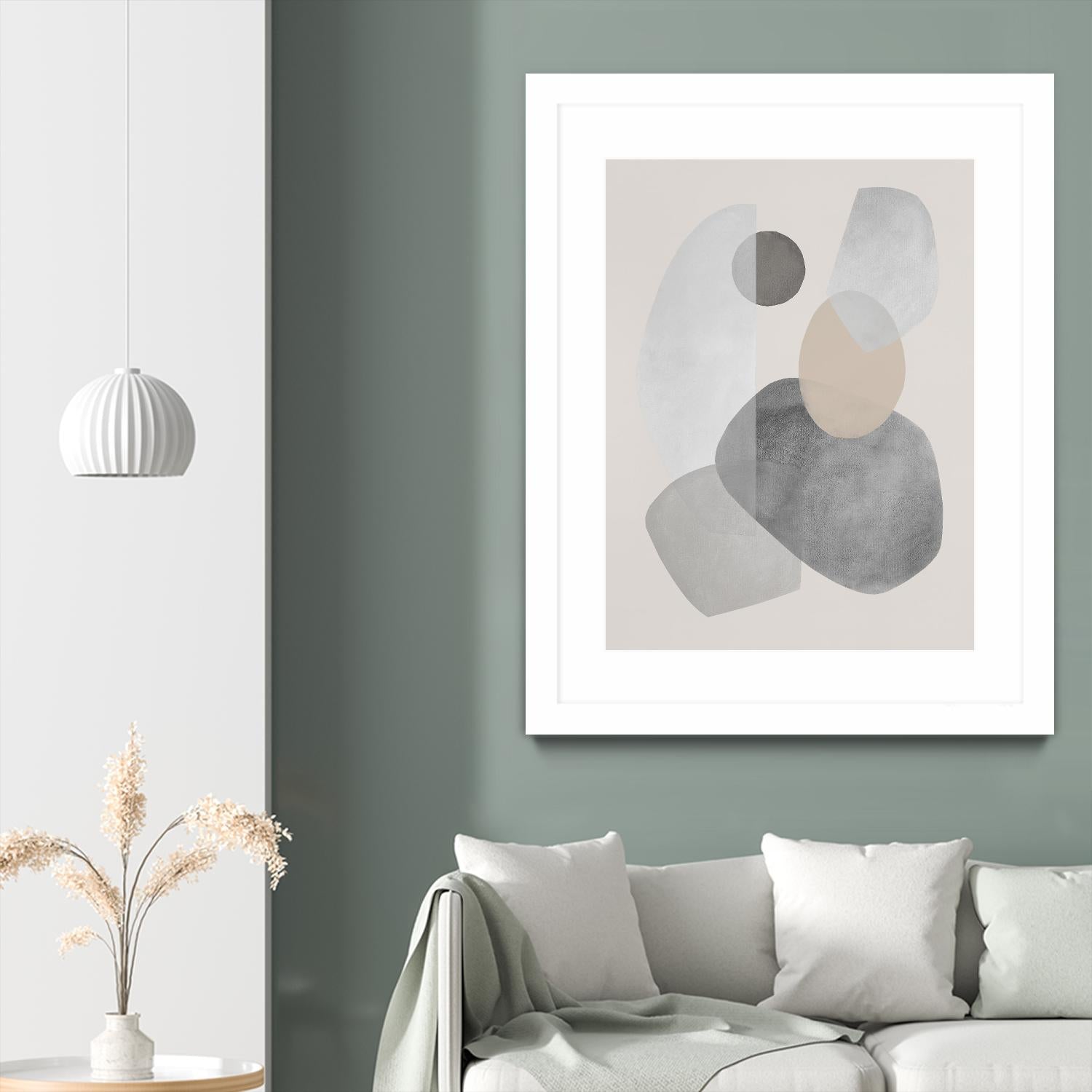 Pour Out by Daleno Art on GIANT ART - beige abstract abstract