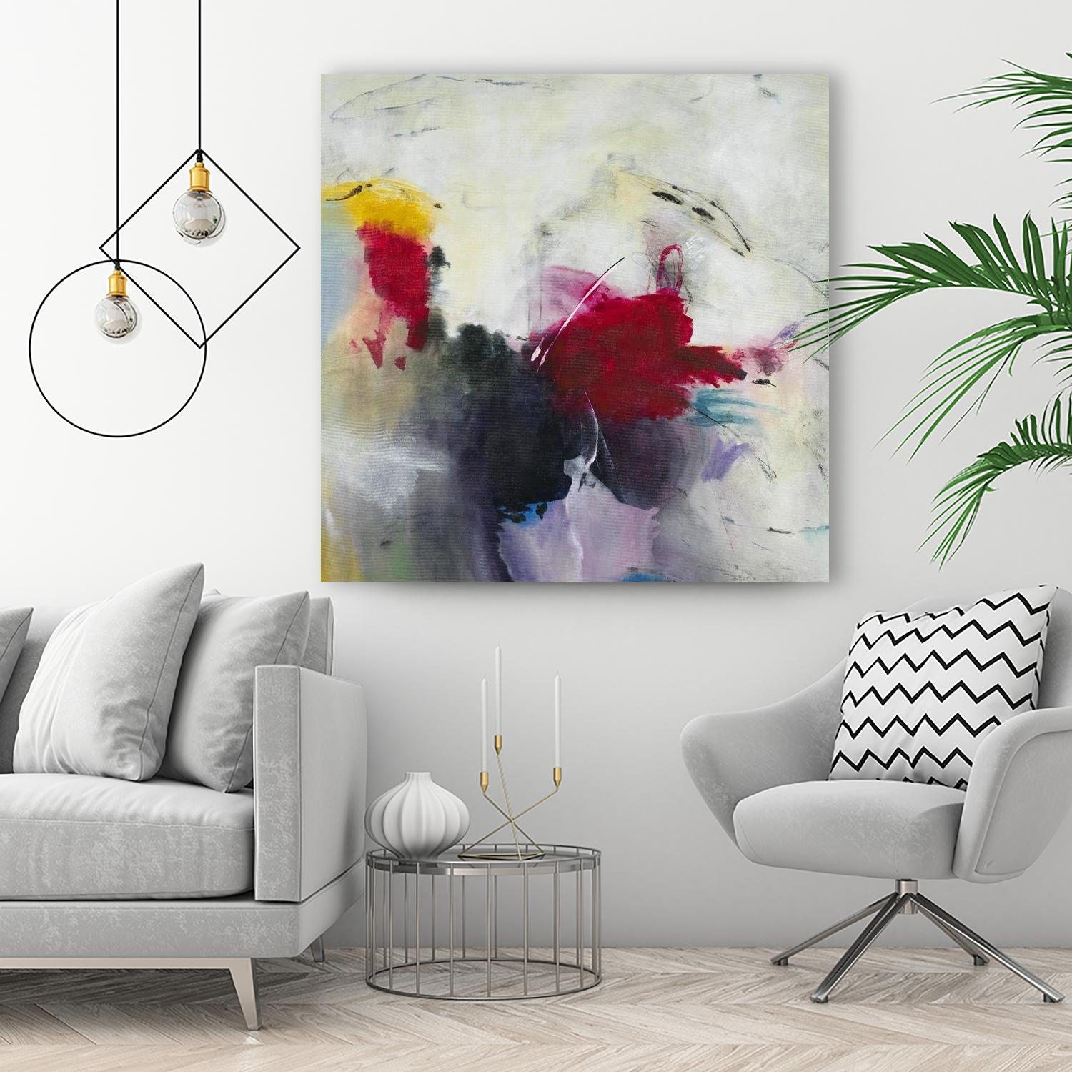 Party Punch by Daleno Art on GIANT ART - red abstract abstract
