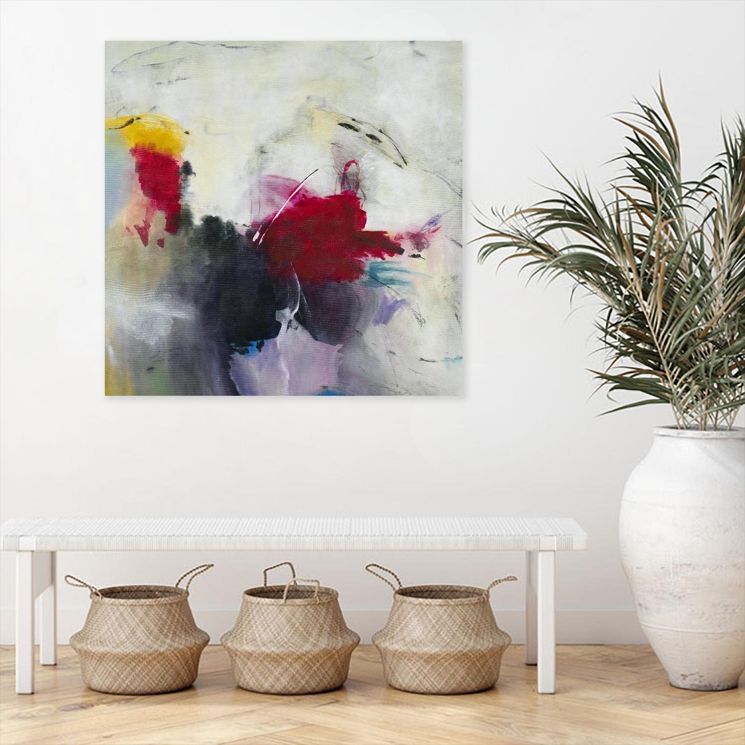 Party Punch by Daleno Art on GIANT ART - red abstract abstract