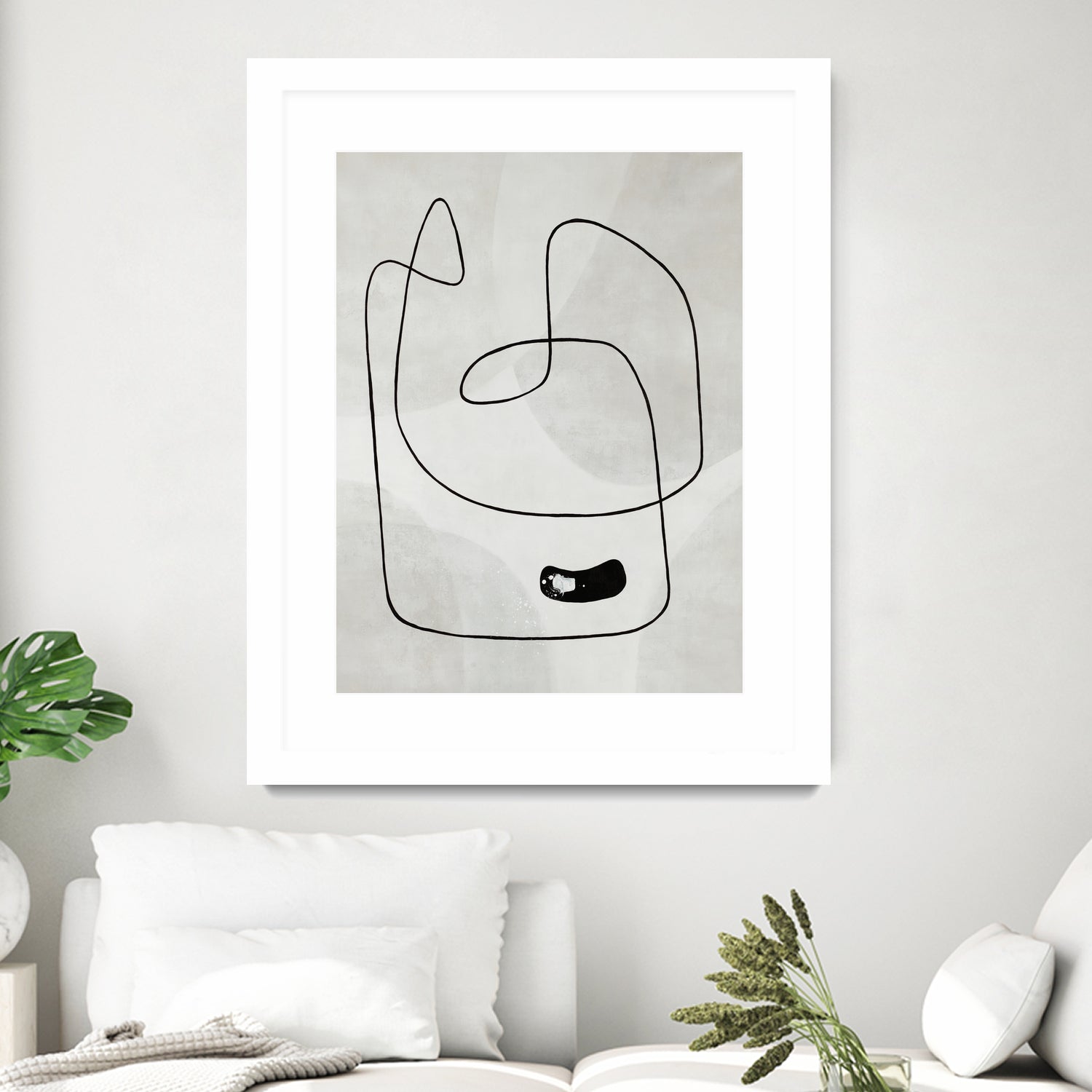 Take A Dip by Daleno Art on GIANT ART - black abstract