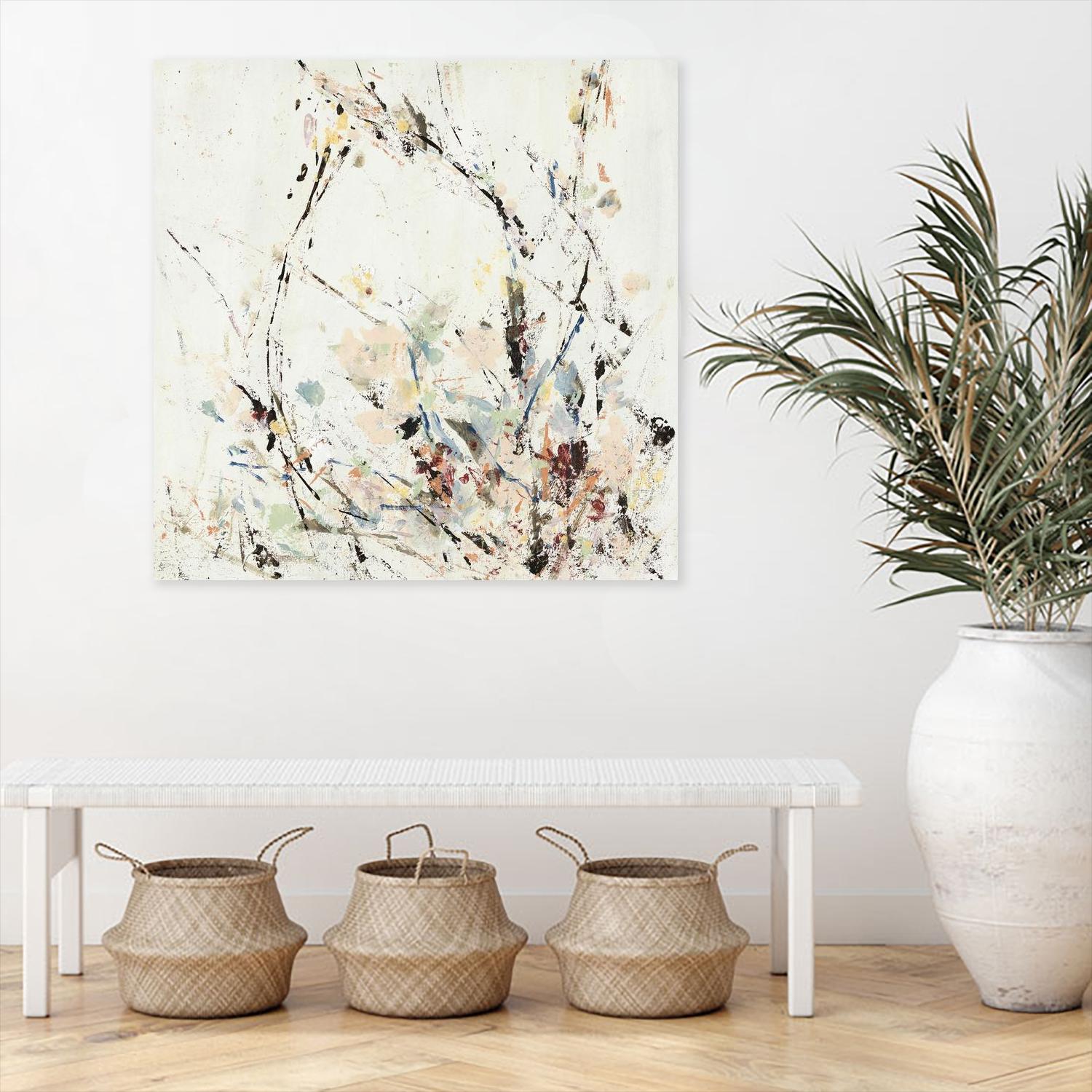 Outside the Polo Lounge I by Daleno Art on GIANT ART - white abstract abstract