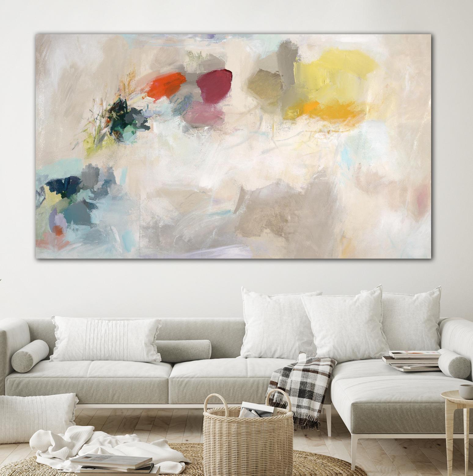 Duration by Daleno Art on GIANT ART - orange abstract abstrait