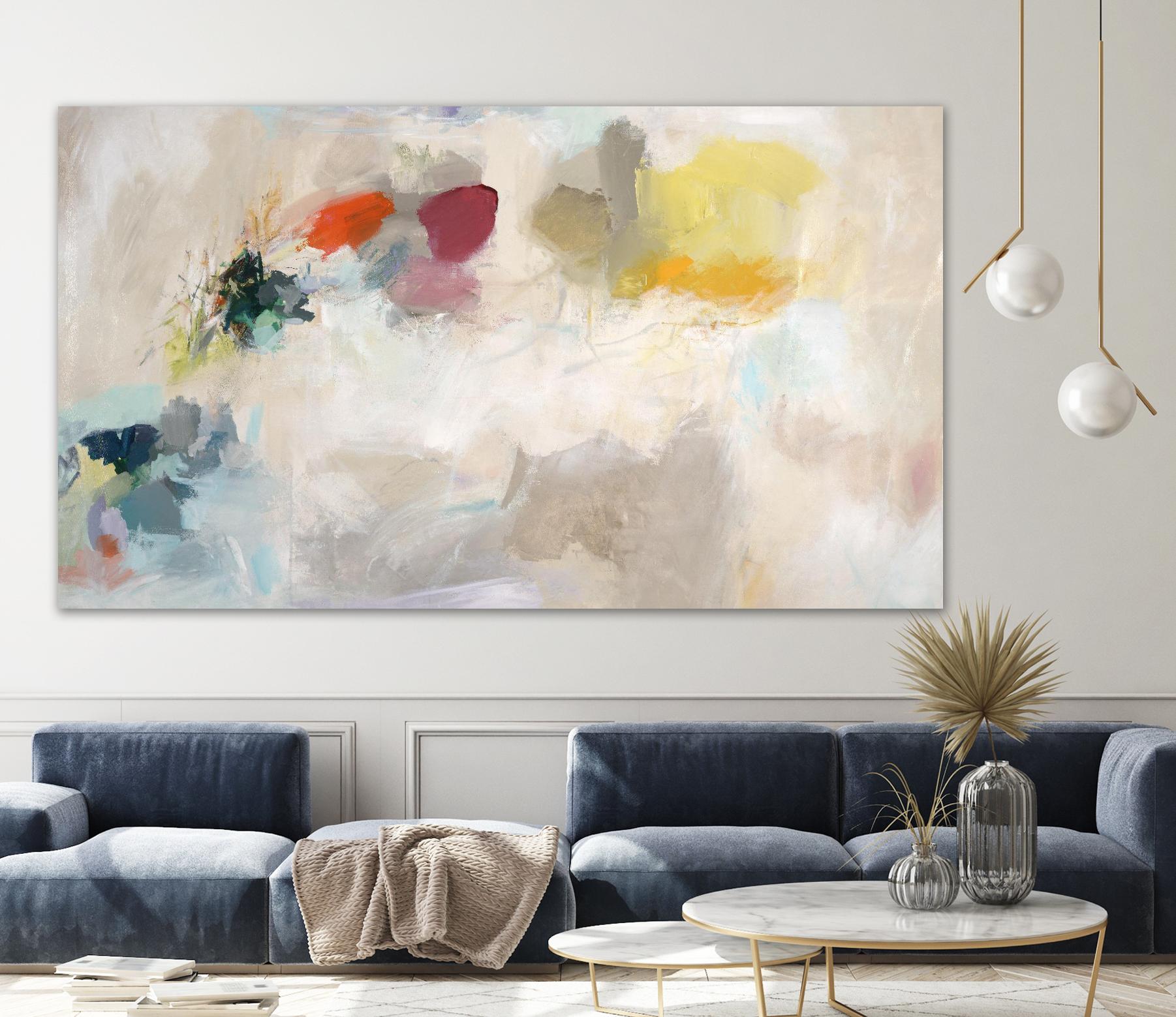 Duration by Daleno Art on GIANT ART - orange abstract abstrait