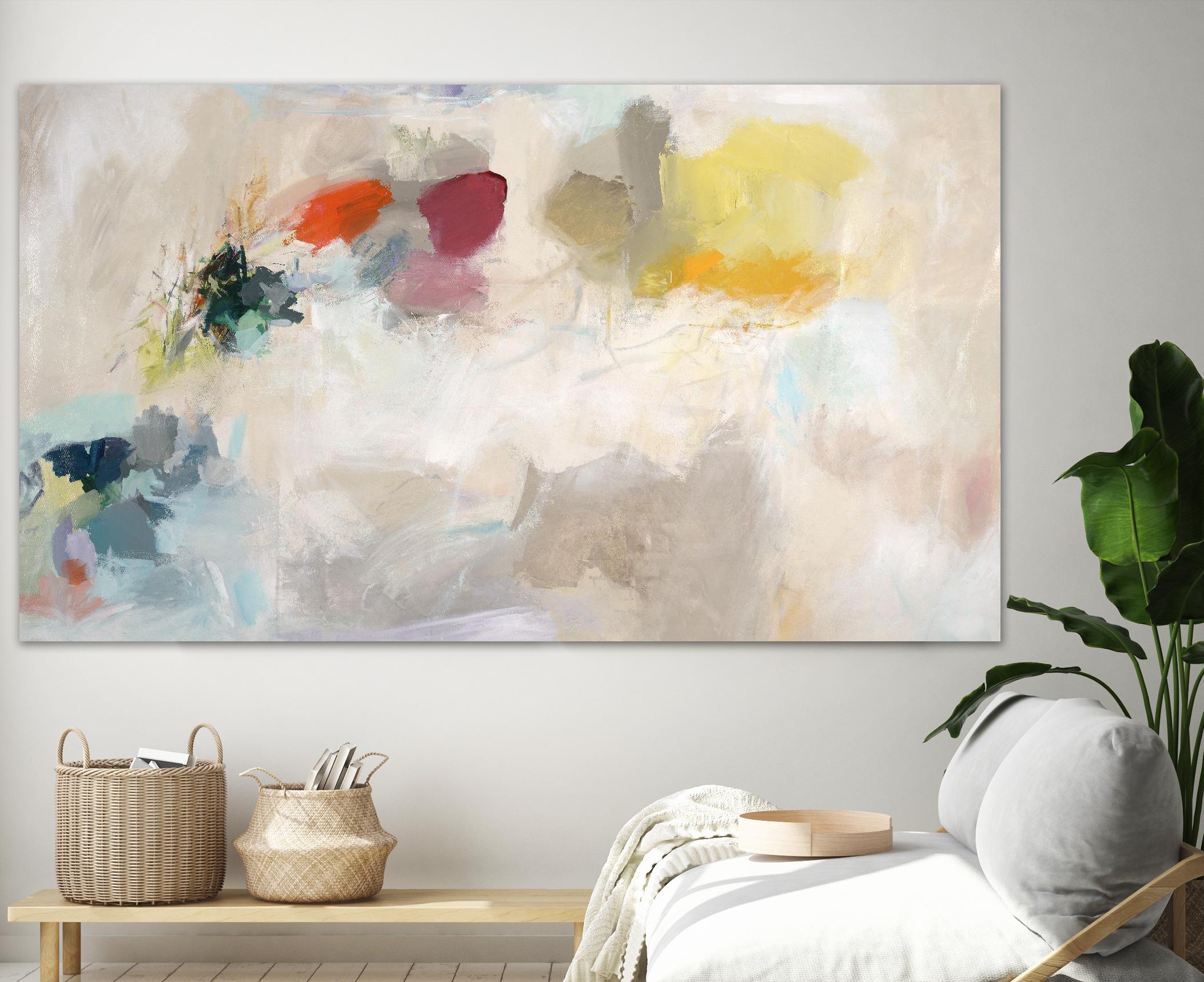 Duration by Daleno Art on GIANT ART - orange abstract abstrait