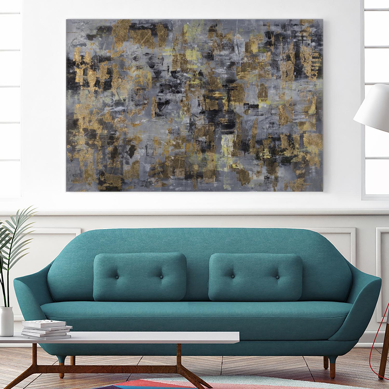 Gilt & Glam by Daleno Art on GIANT ART - gold abstract abstrait