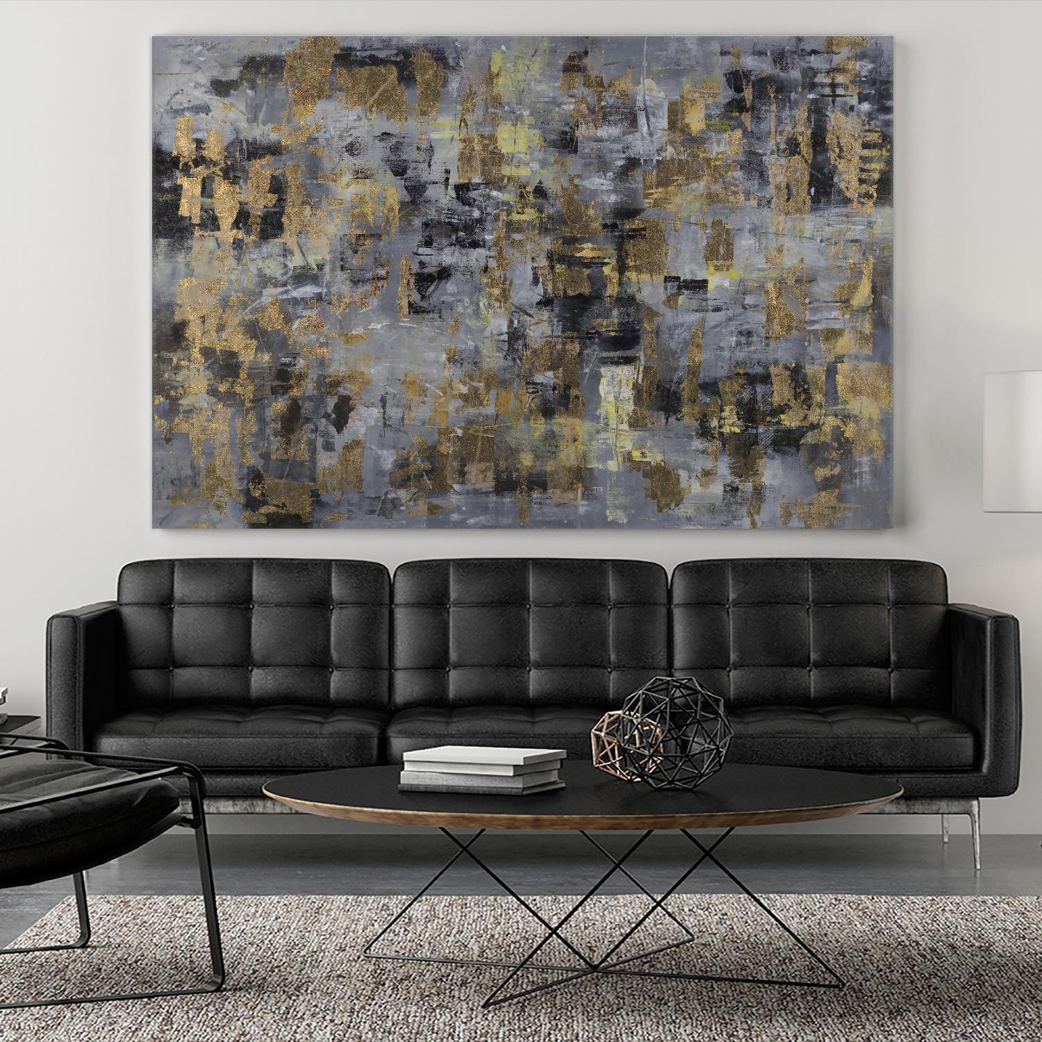 Gilt & Glam by Daleno Art on GIANT ART - gold abstract abstrait