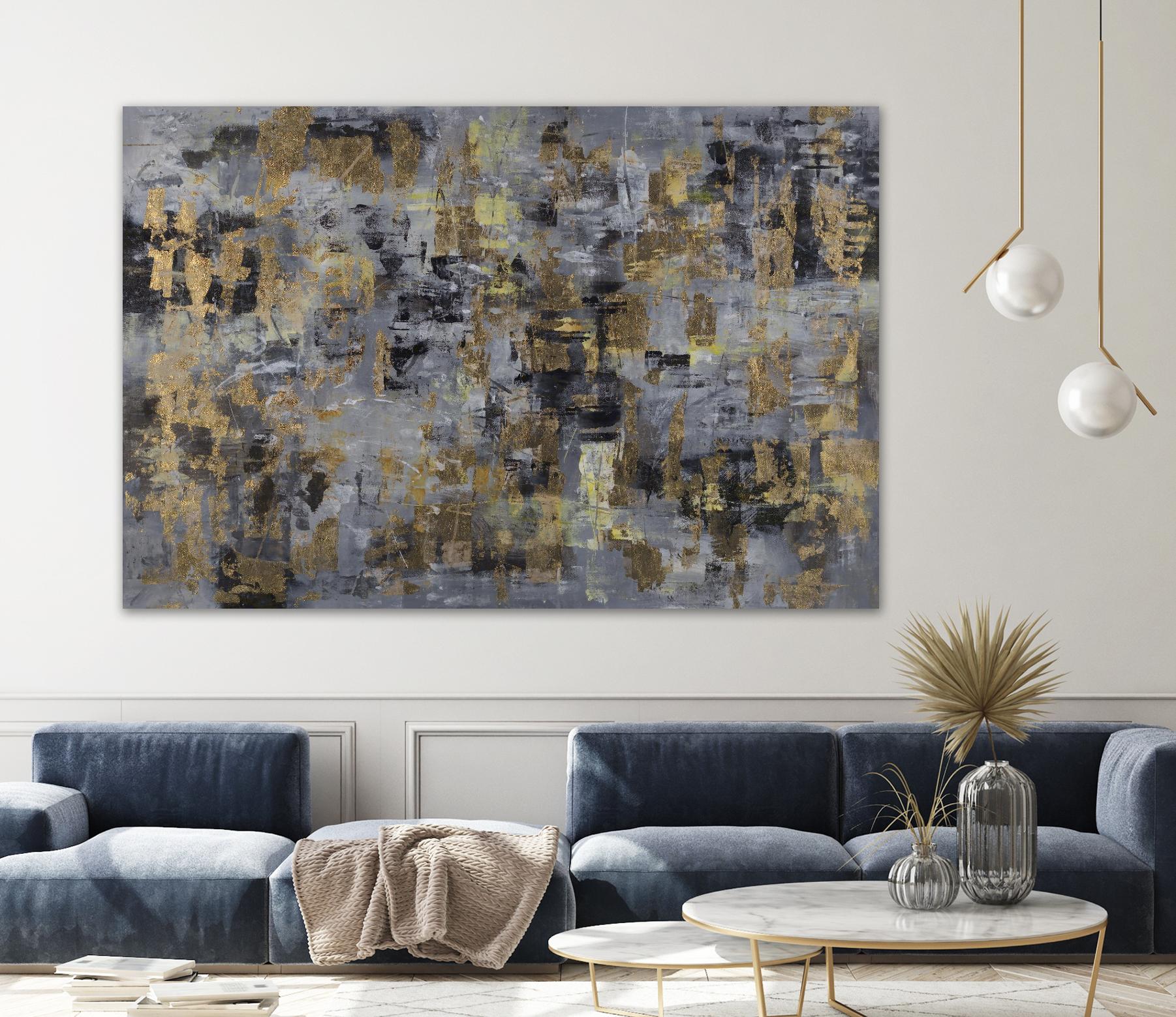 Gilt & Glam by Daleno Art on GIANT ART - gold abstract abstrait