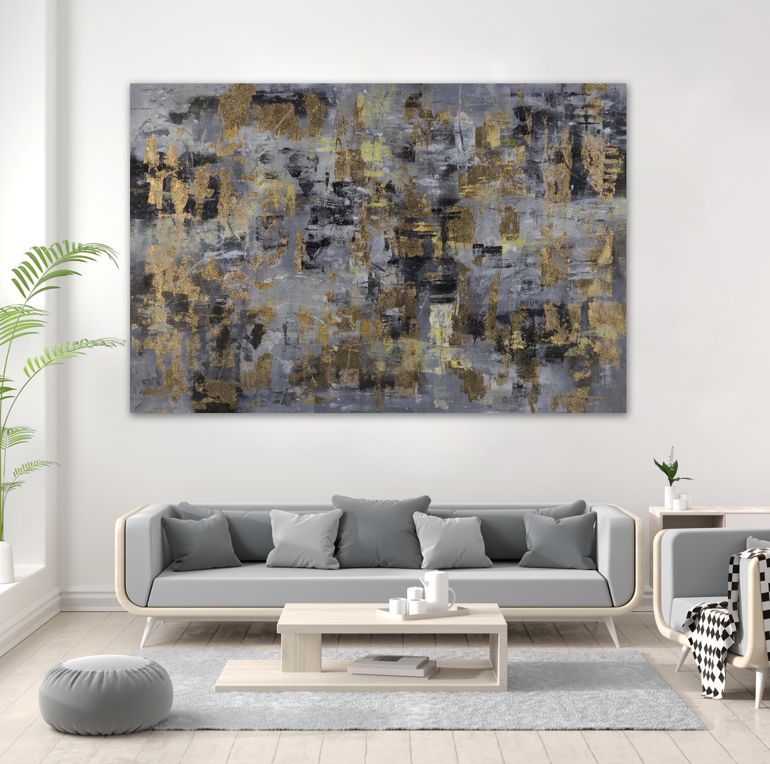 Gilt & Glam by Daleno Art on GIANT ART - gold abstract abstrait