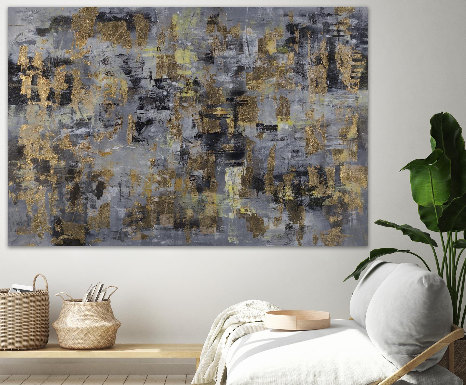 Gilt & Glam by Daleno Art on GIANT ART - gold abstract abstrait