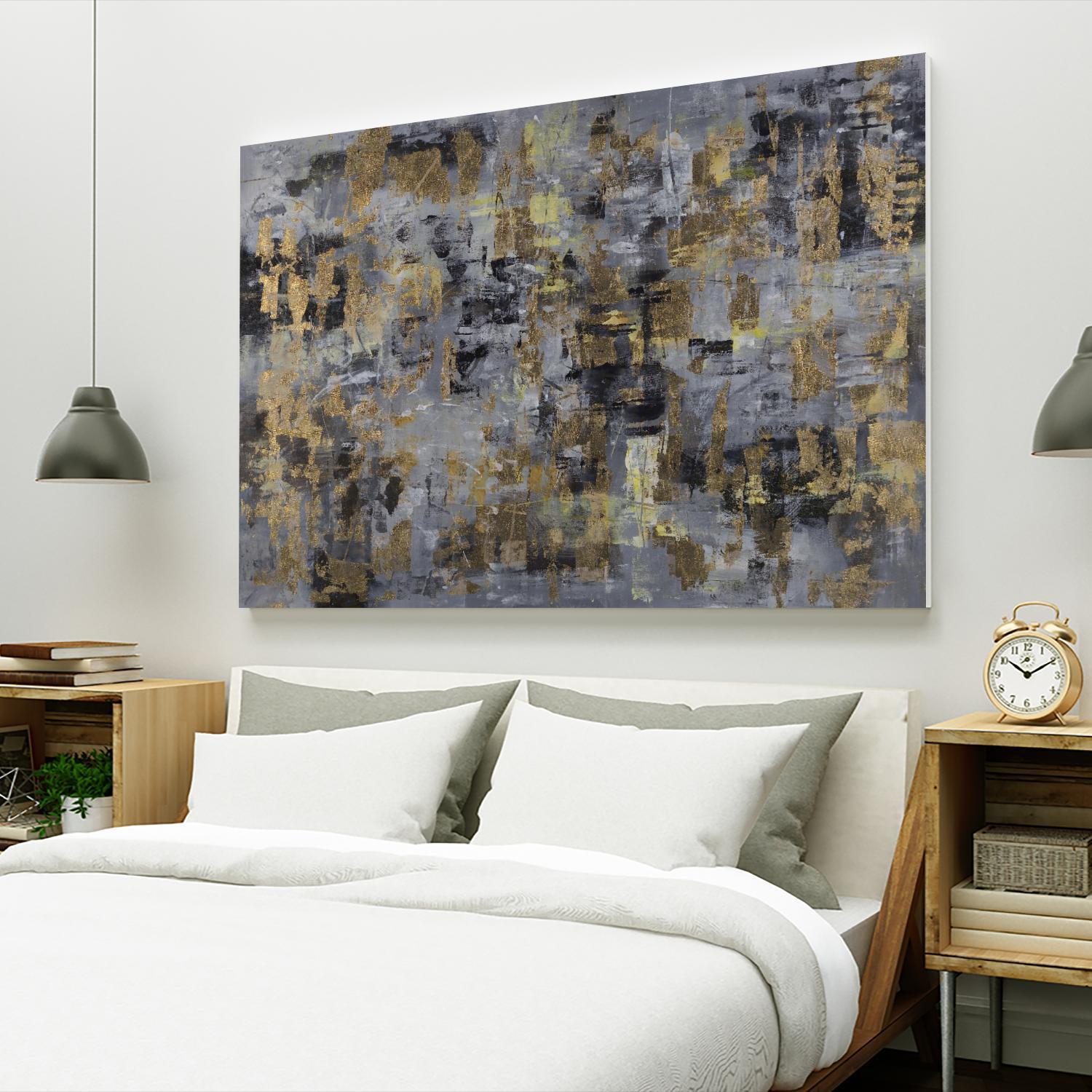 Gilt & Glam by Daleno Art on GIANT ART - gold abstract abstrait