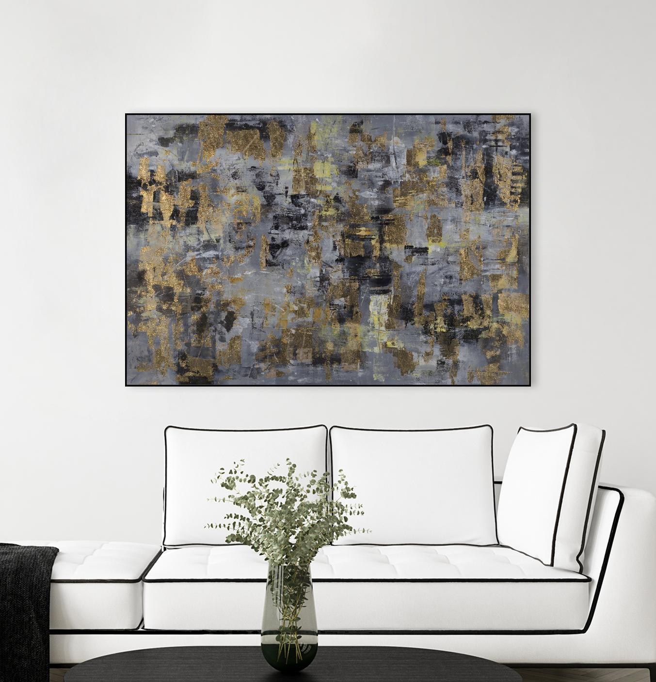 Gilt & Glam by Daleno Art on GIANT ART - gold abstract abstrait