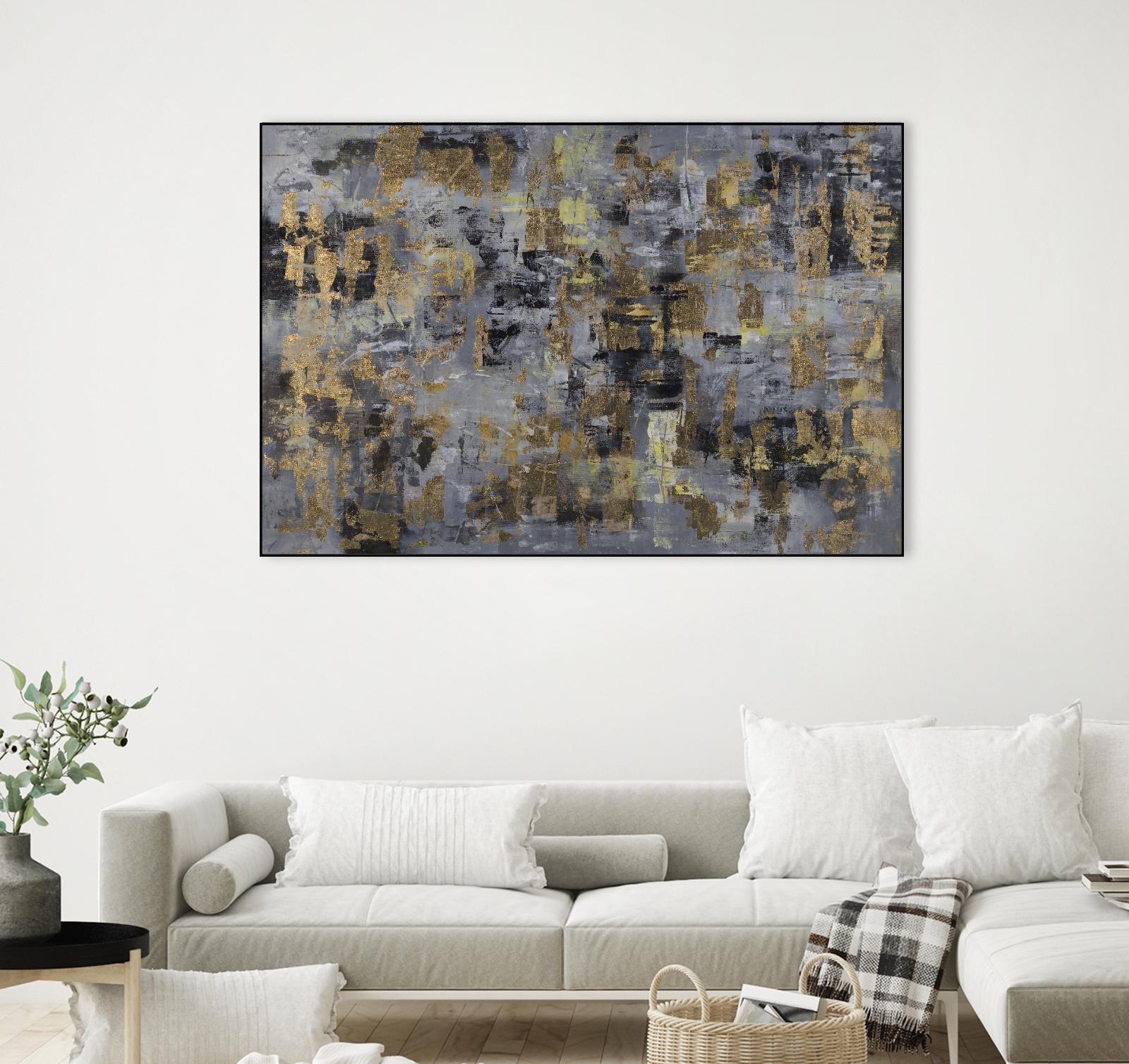 Gilt & Glam by Daleno Art on GIANT ART - gold abstract abstrait