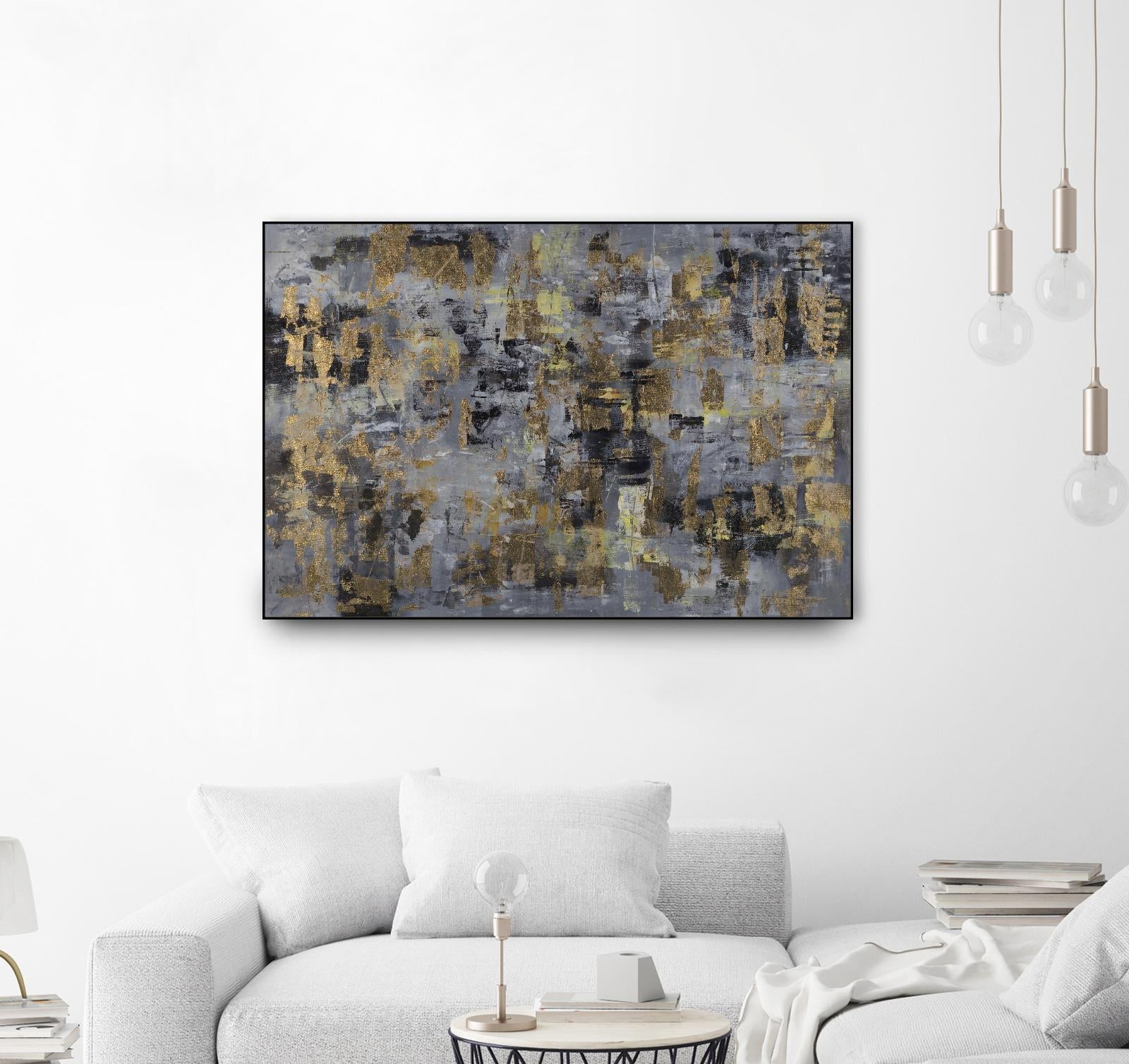 Gilt & Glam by Daleno Art on GIANT ART - gold abstract abstrait