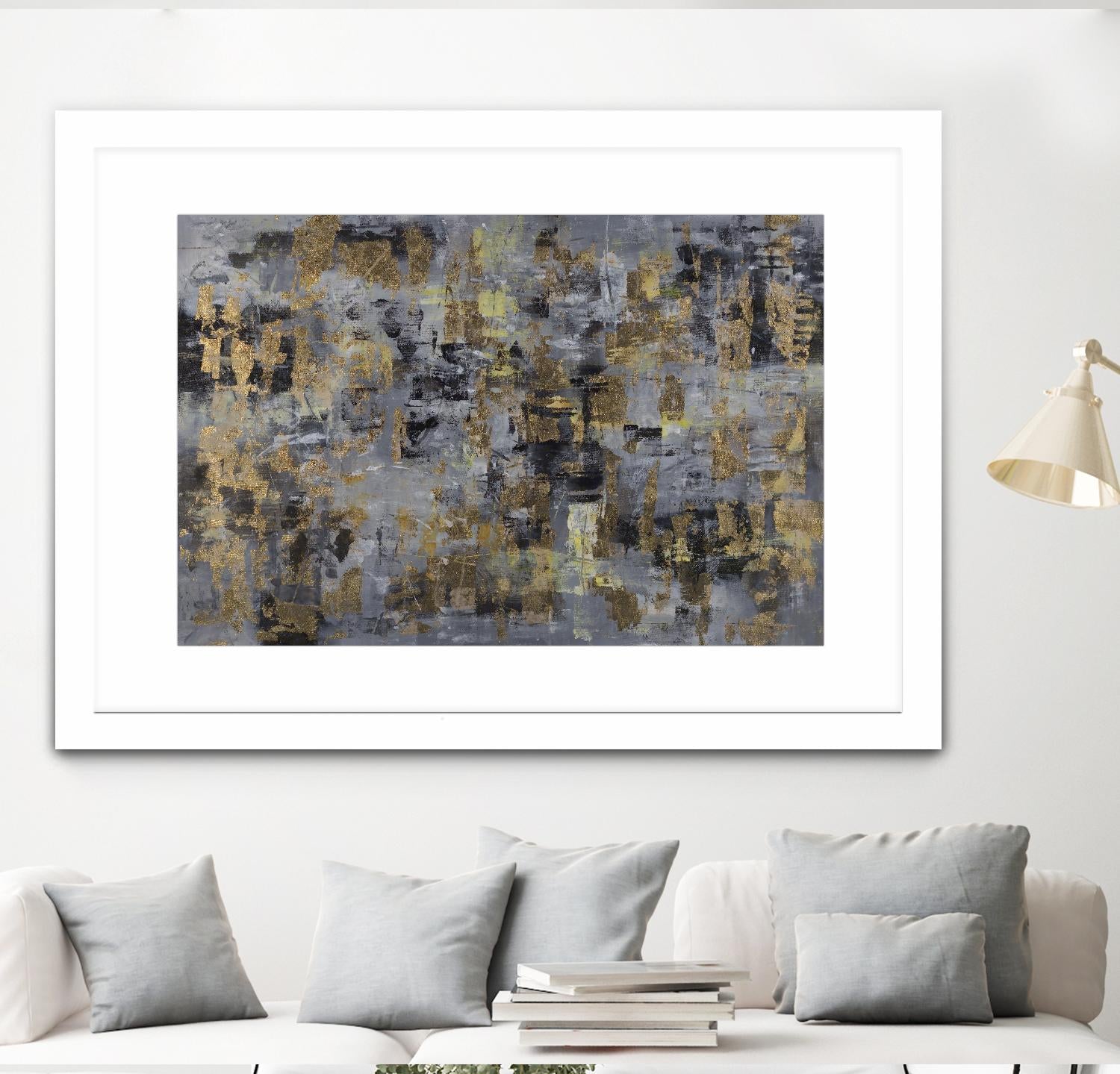 Gilt & Glam by Daleno Art on GIANT ART - gold abstract abstrait