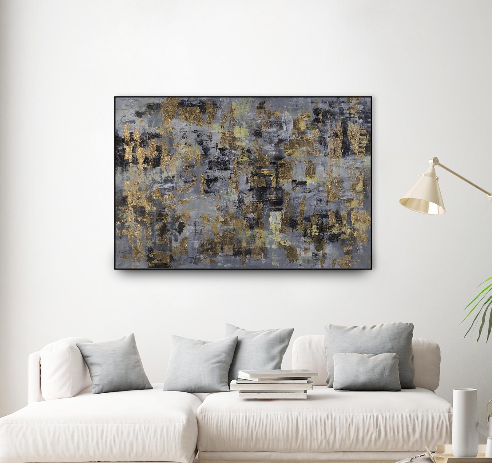 Gilt & Glam by Daleno Art on GIANT ART - gold abstract abstrait