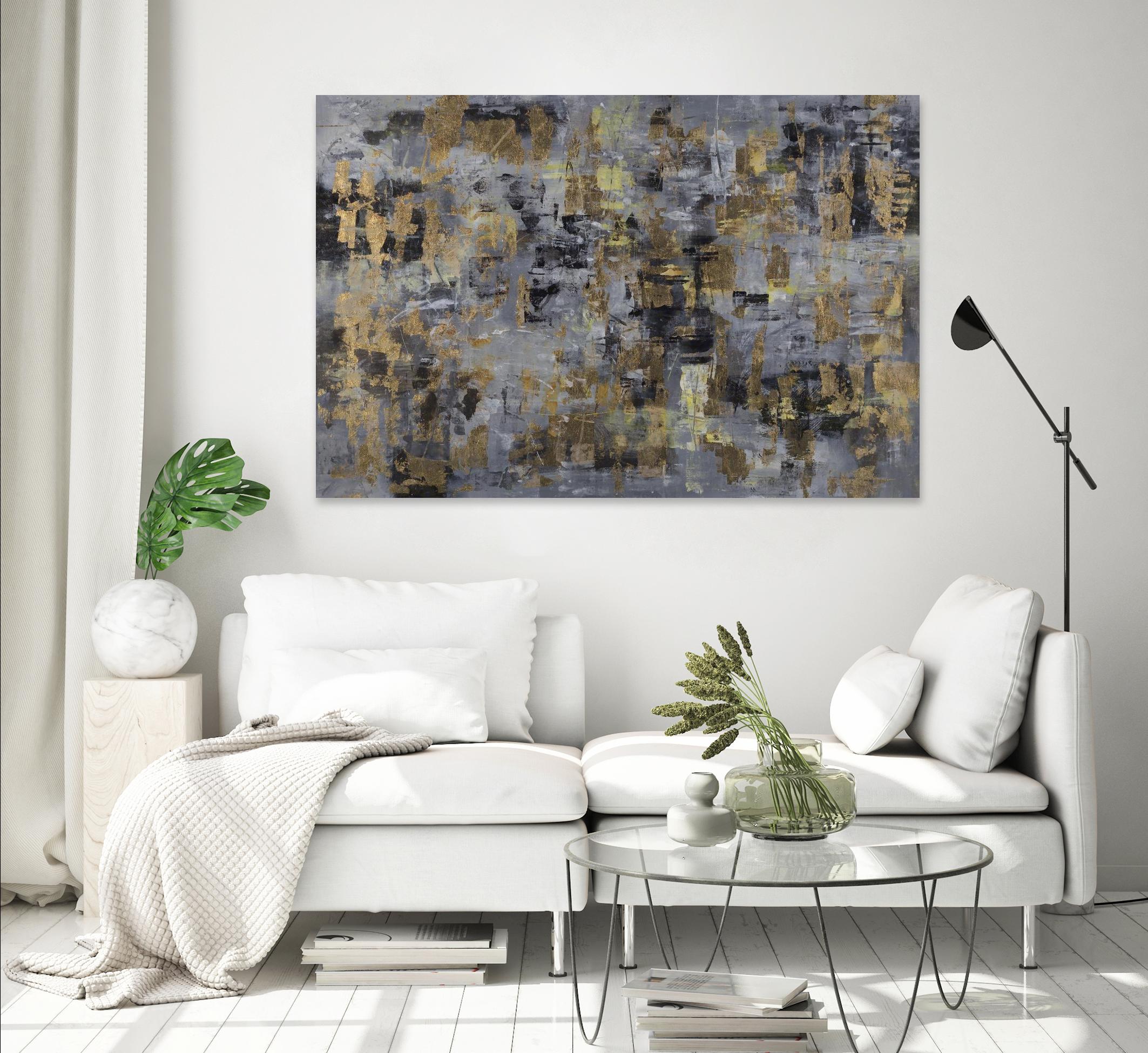 Gilt & Glam by Daleno Art on GIANT ART - gold abstract abstrait