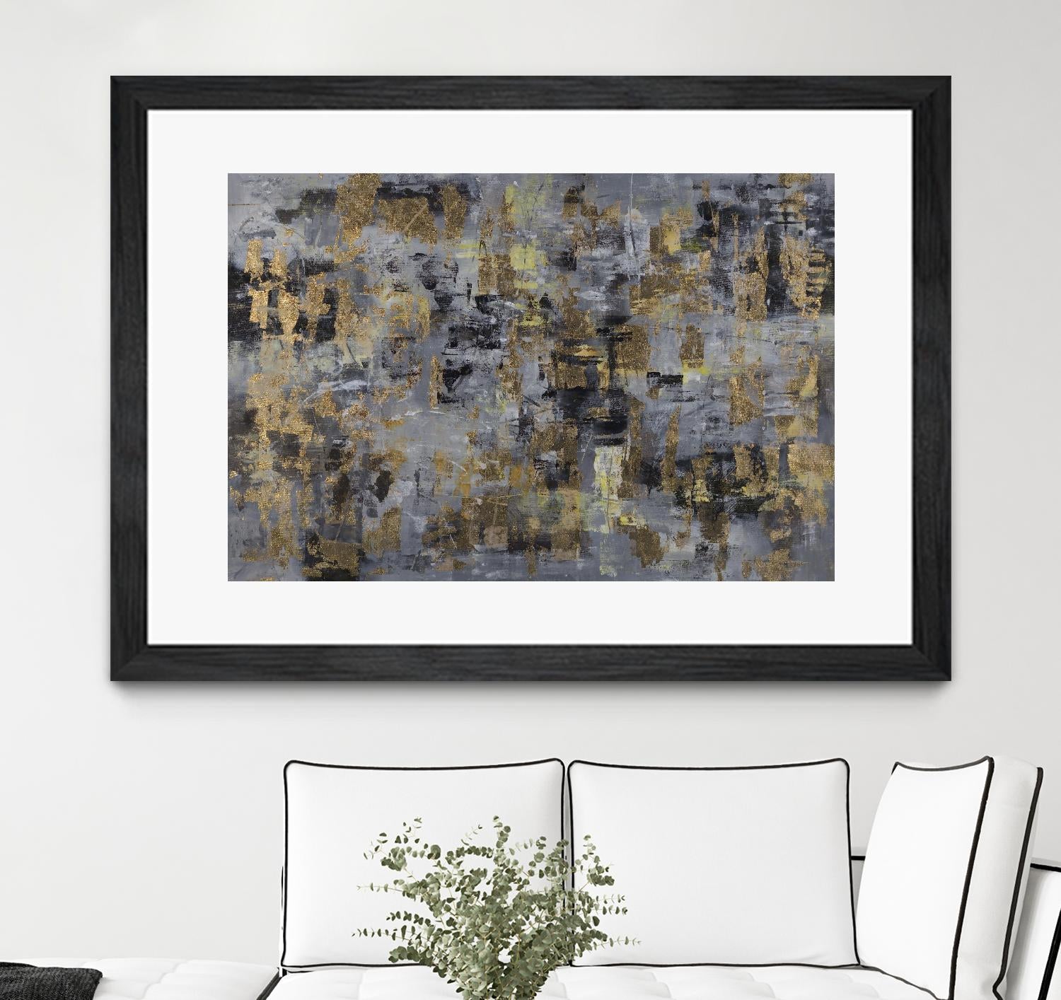 Gilt & Glam by Daleno Art on GIANT ART - gold abstract abstrait