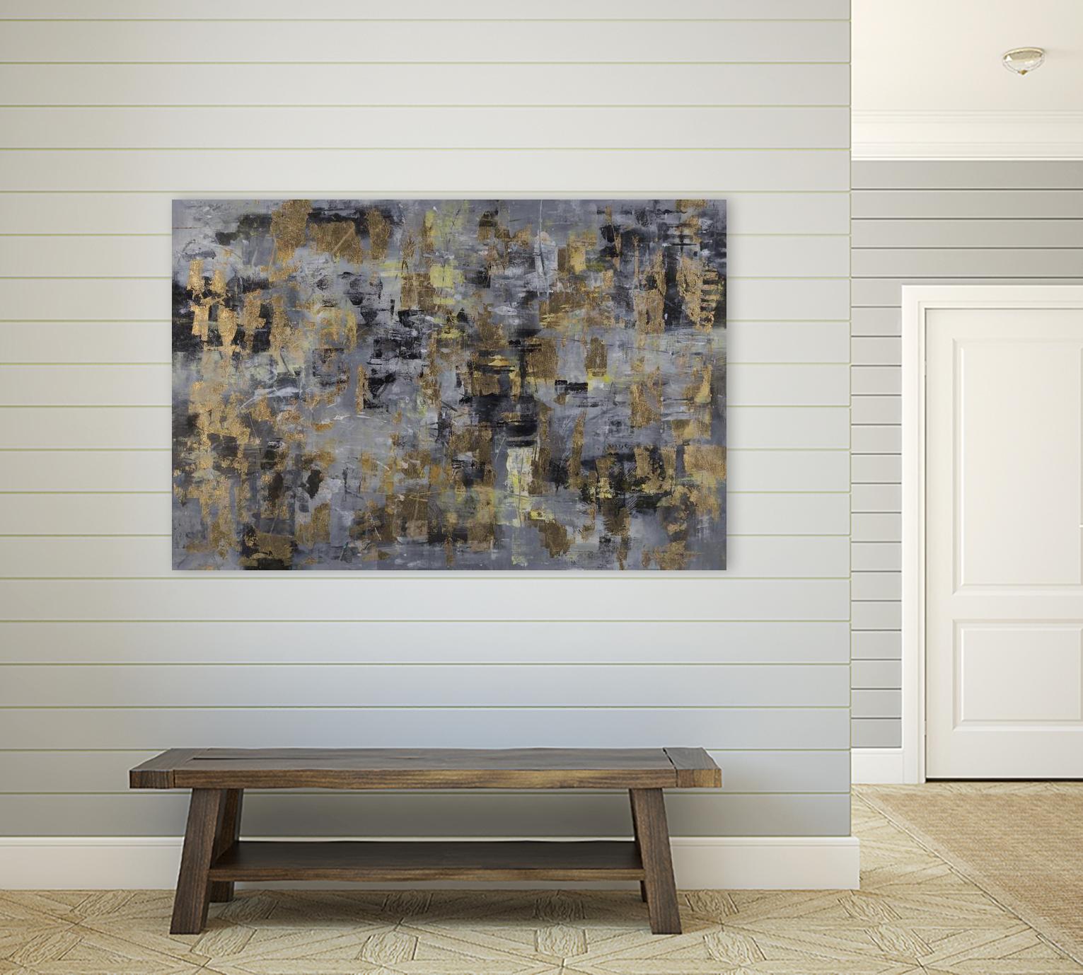 Gilt & Glam by Daleno Art on GIANT ART - gold abstract abstrait