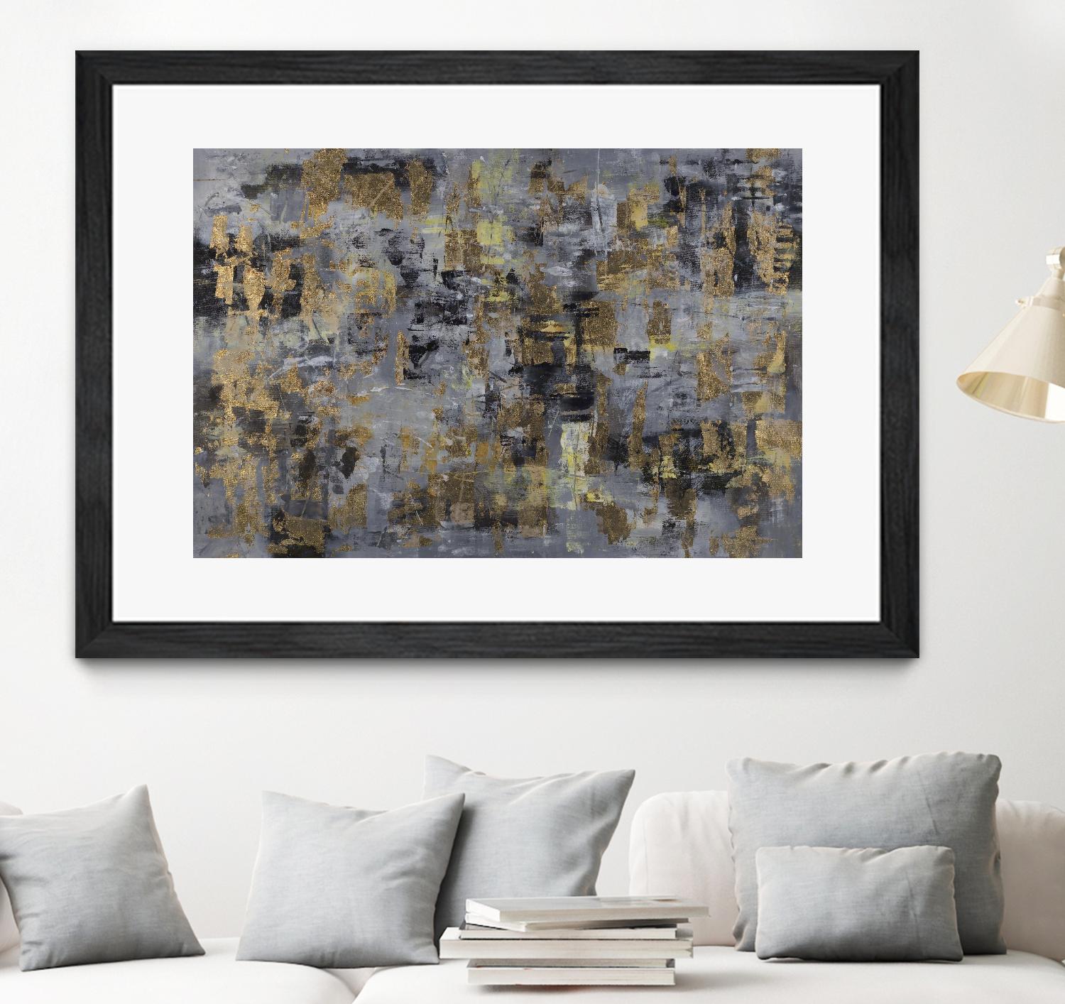 Gilt & Glam by Daleno Art on GIANT ART - gold abstract abstrait