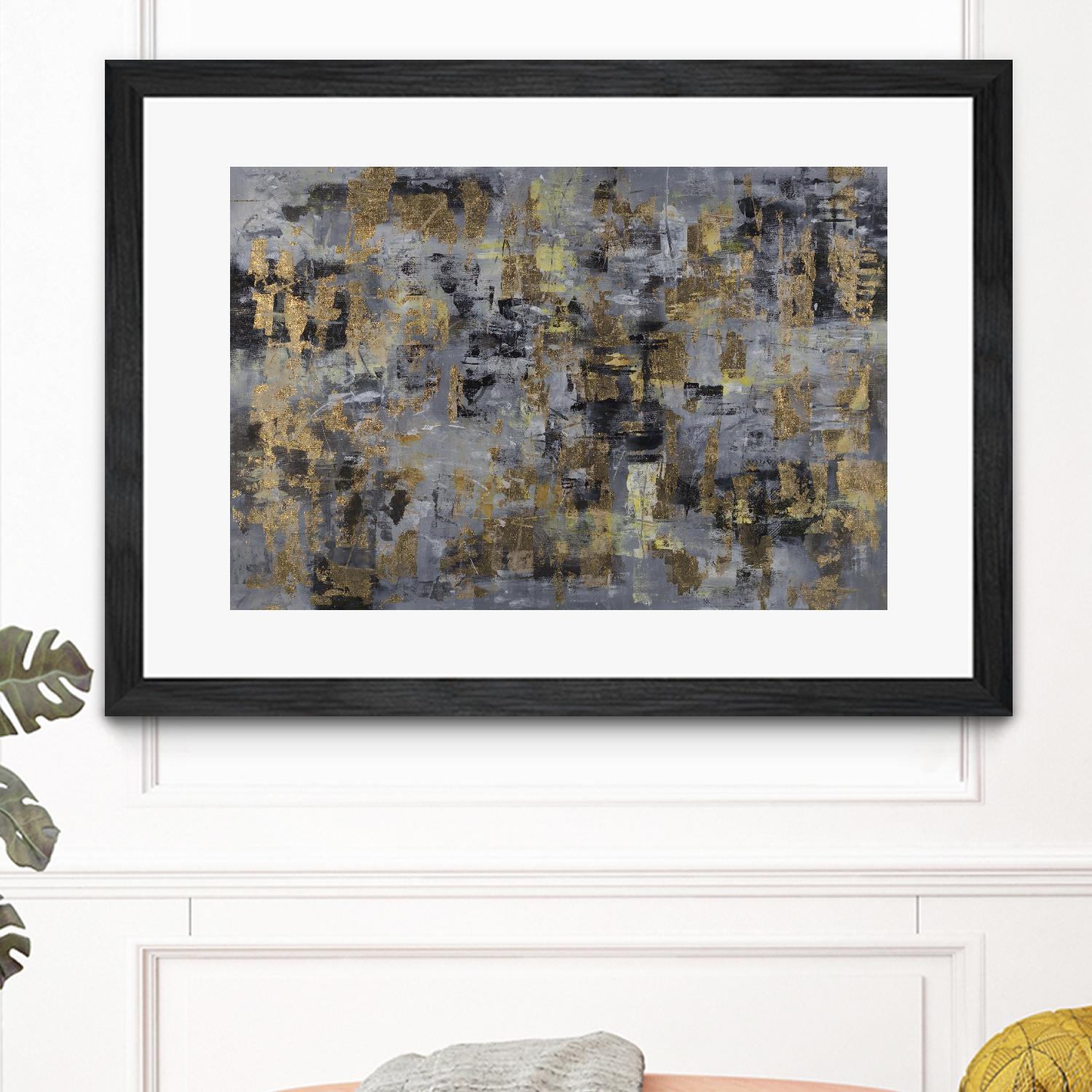 Gilt & Glam by Daleno Art on GIANT ART - gold abstract abstrait