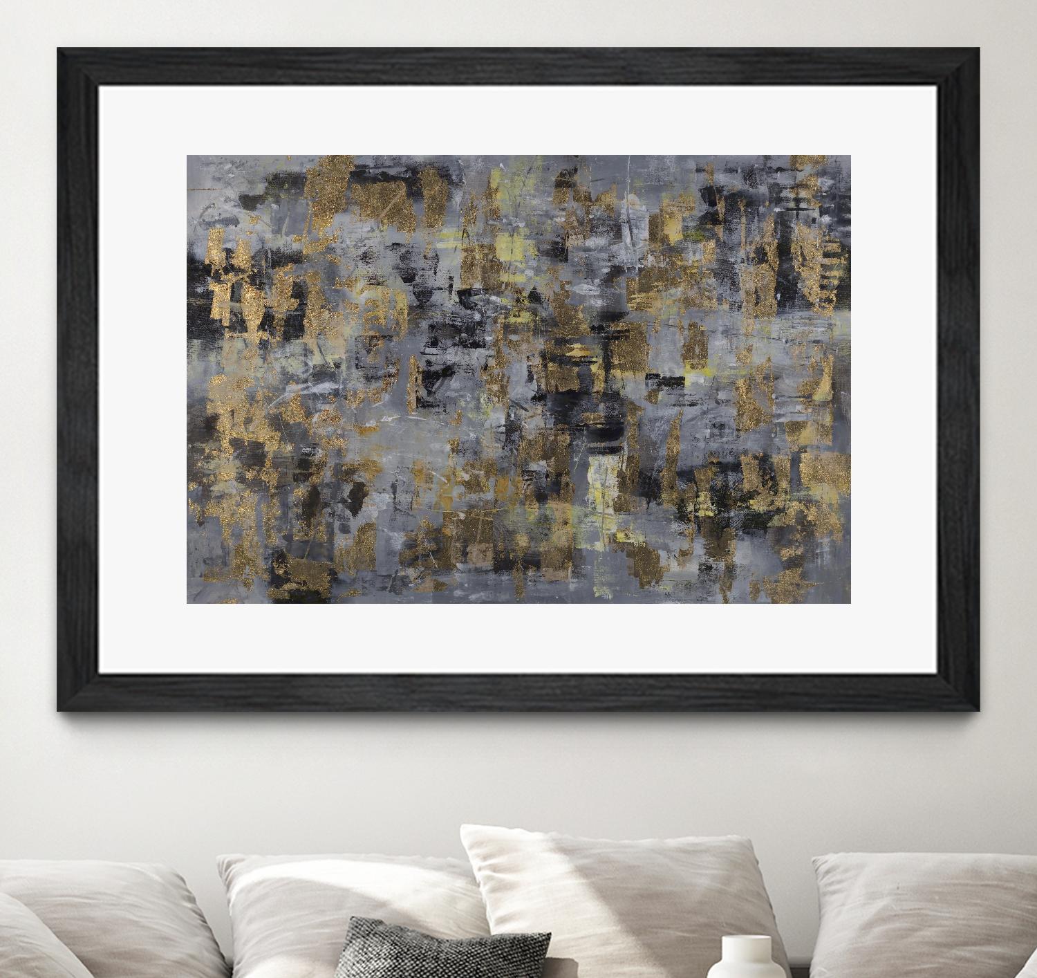Gilt & Glam by Daleno Art on GIANT ART - gold abstract abstrait