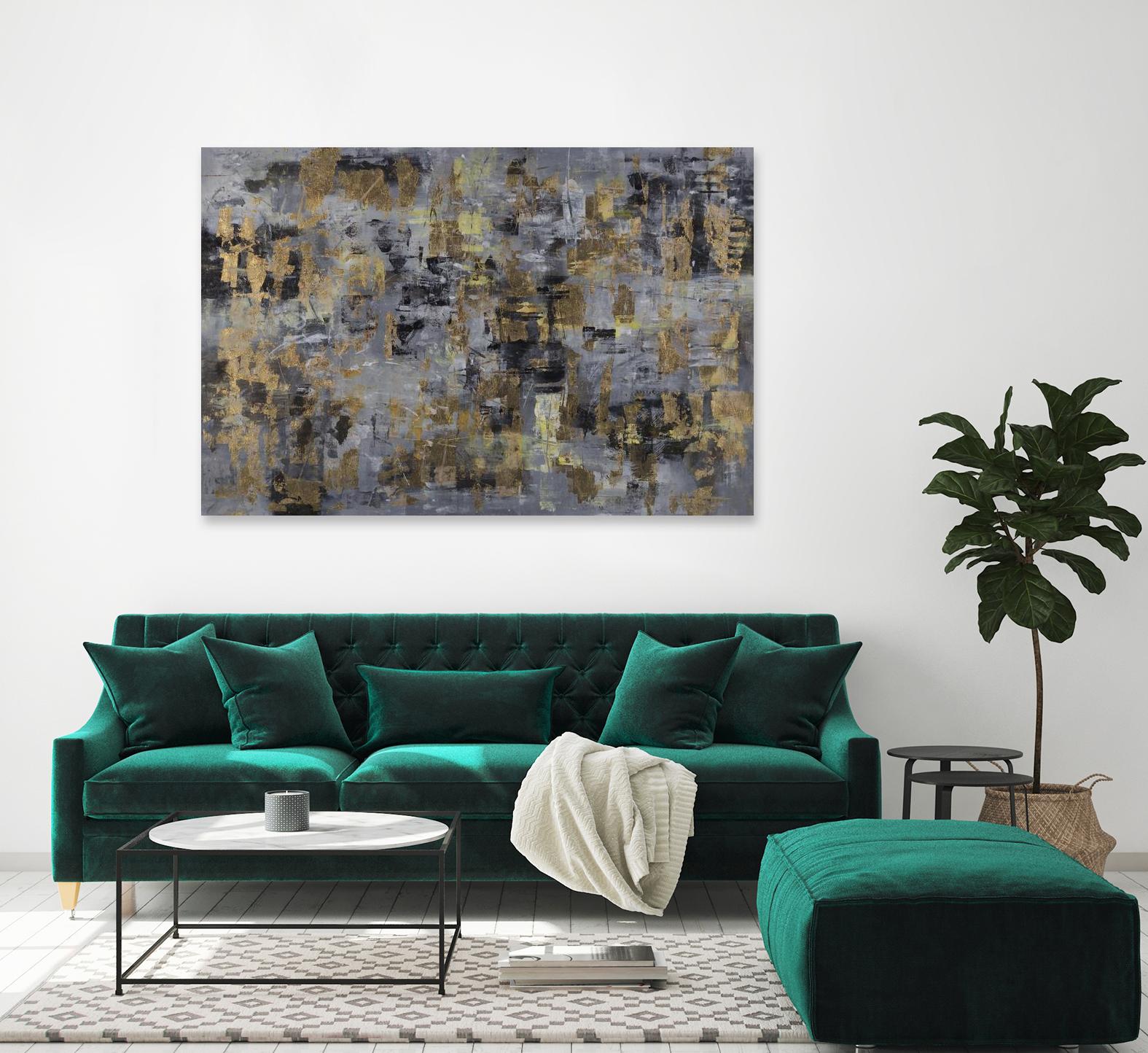Gilt & Glam by Daleno Art on GIANT ART - gold abstract abstrait