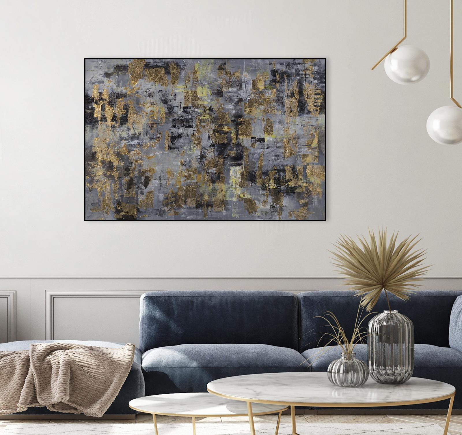 Gilt & Glam by Daleno Art on GIANT ART - gold abstract abstrait