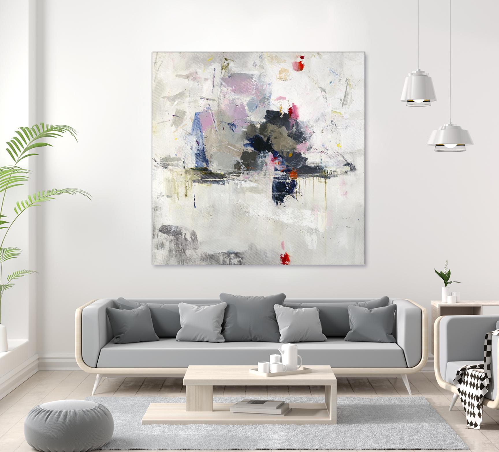 Glacial Mass by Daleno Art on GIANT ART - red abstract abstrait